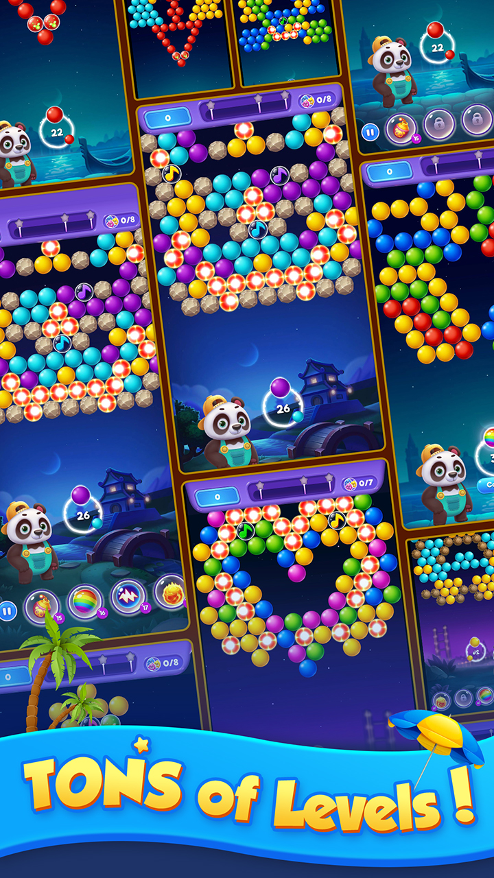 اسکرین شات 5 بازی Bubble Panda Legend: Blast Pop