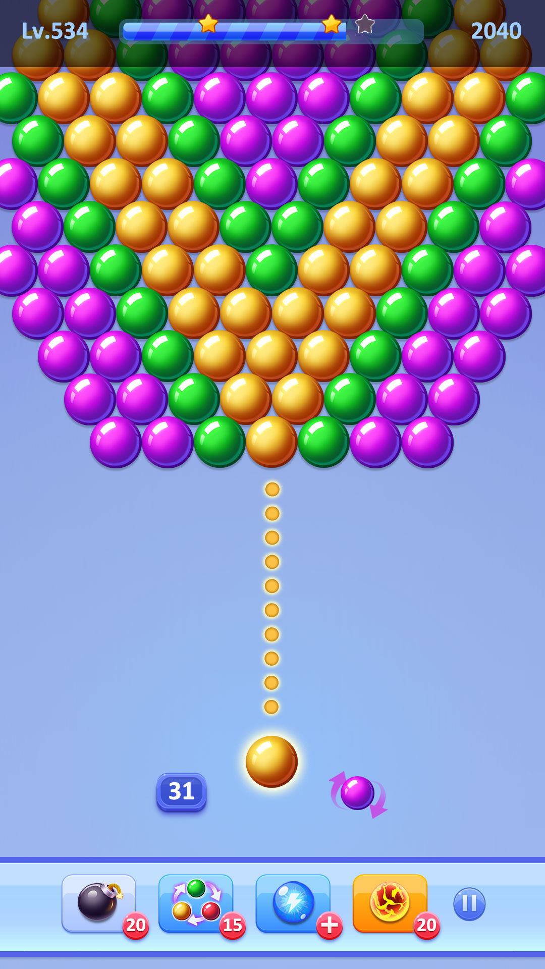 اسکرین شات 2 بازی Bubble Shooter