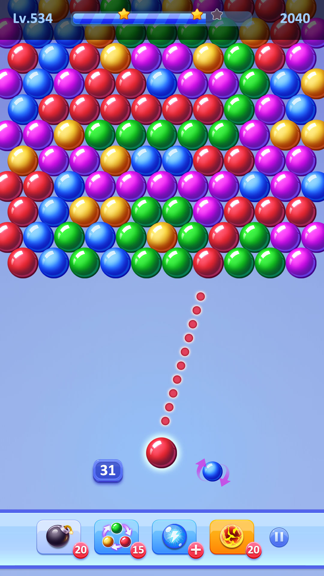 اسکرین شات 4 بازی Bubble Shooter