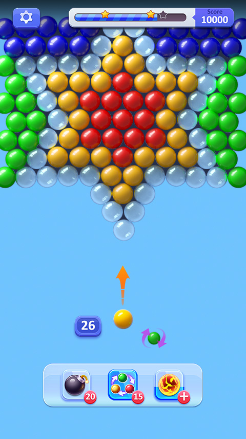 اسکرین شات 3 بازی Shoot Bubble - Pop Bubbles