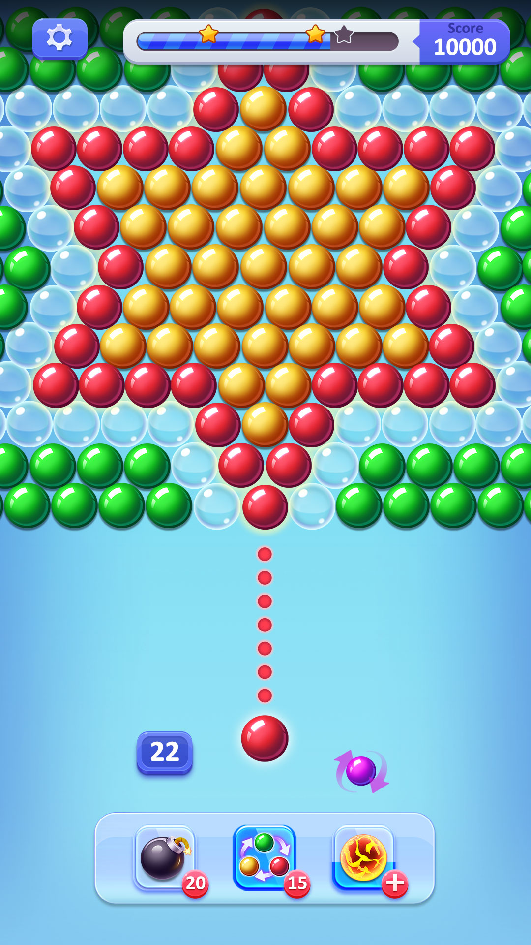 اسکرین شات 1 بازی Shoot Bubble - Pop Bubbles