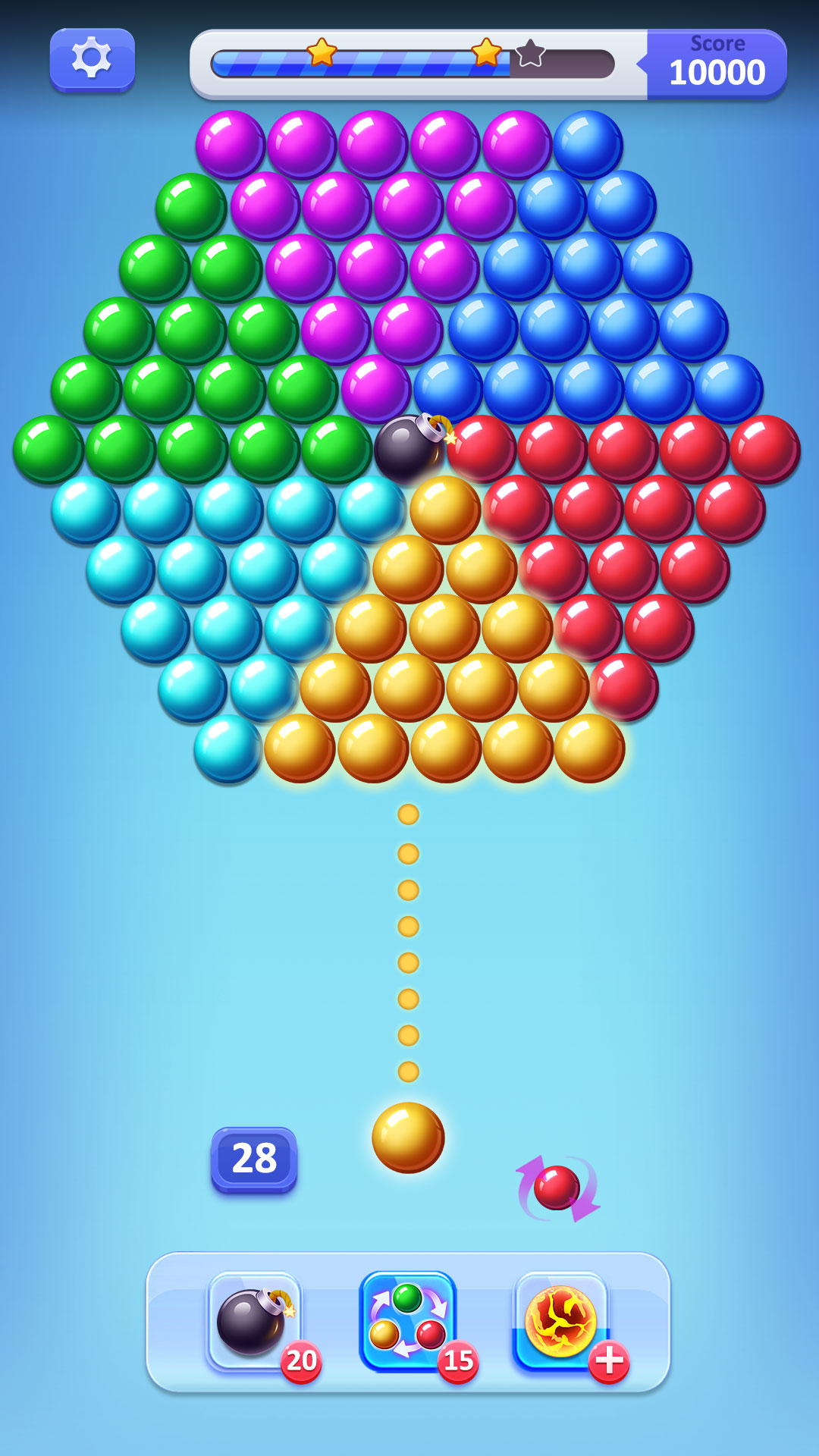 اسکرین شات 4 بازی Shoot Bubble - Pop Bubbles