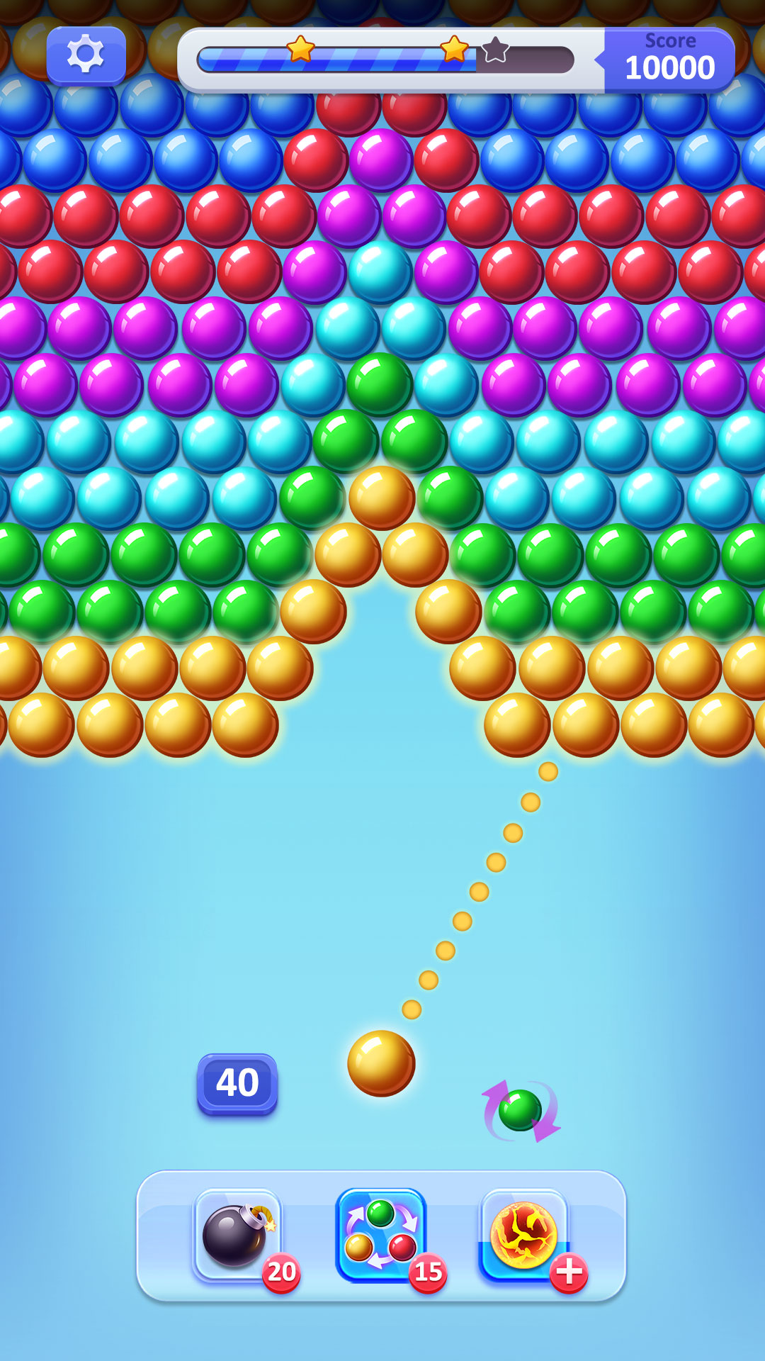 اسکرین شات 5 بازی Shoot Bubble - Pop Bubbles