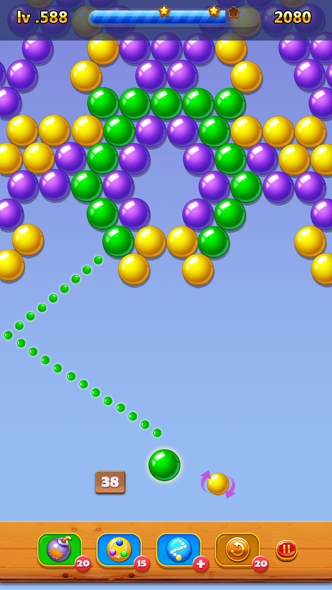 اسکرین شات 1 بازی Bubble Shooter Addictive Story