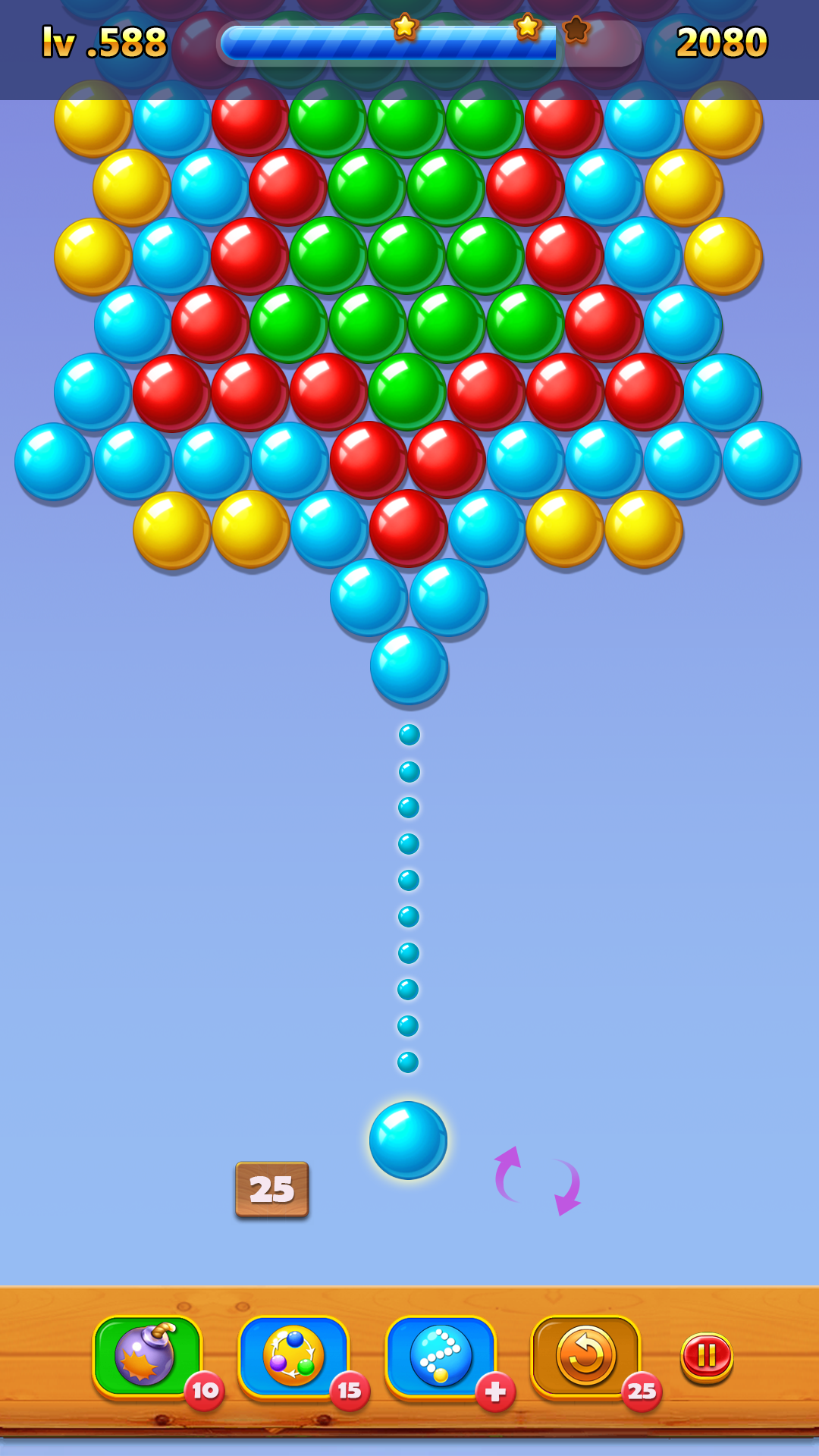 اسکرین شات 3 بازی Bubble Shooter Addictive Story