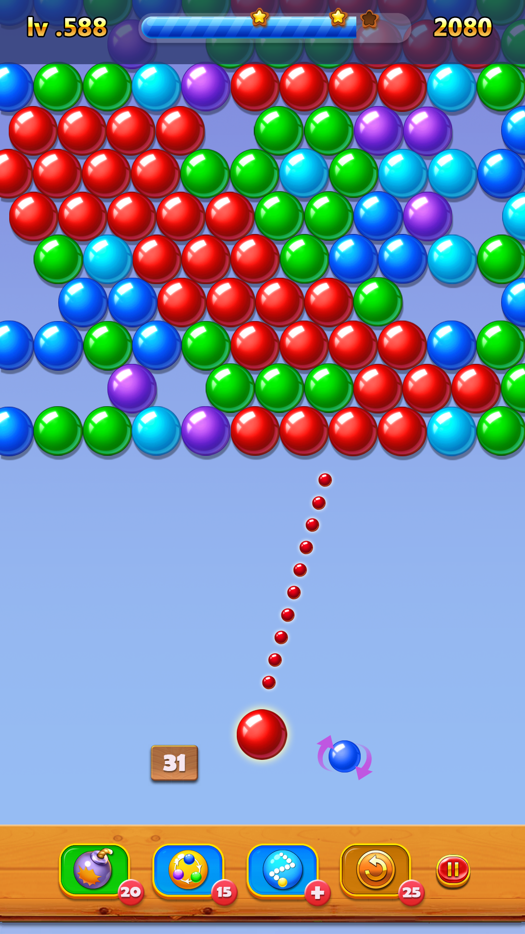 اسکرین شات 2 بازی Bubble Shooter Addictive Story