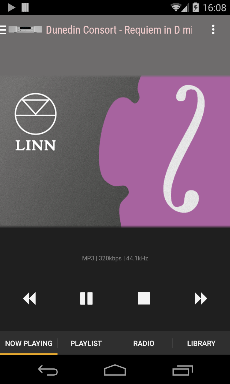 اسکرین شات 2 برنامه BubbleDS for Linn DS/OpenHome
