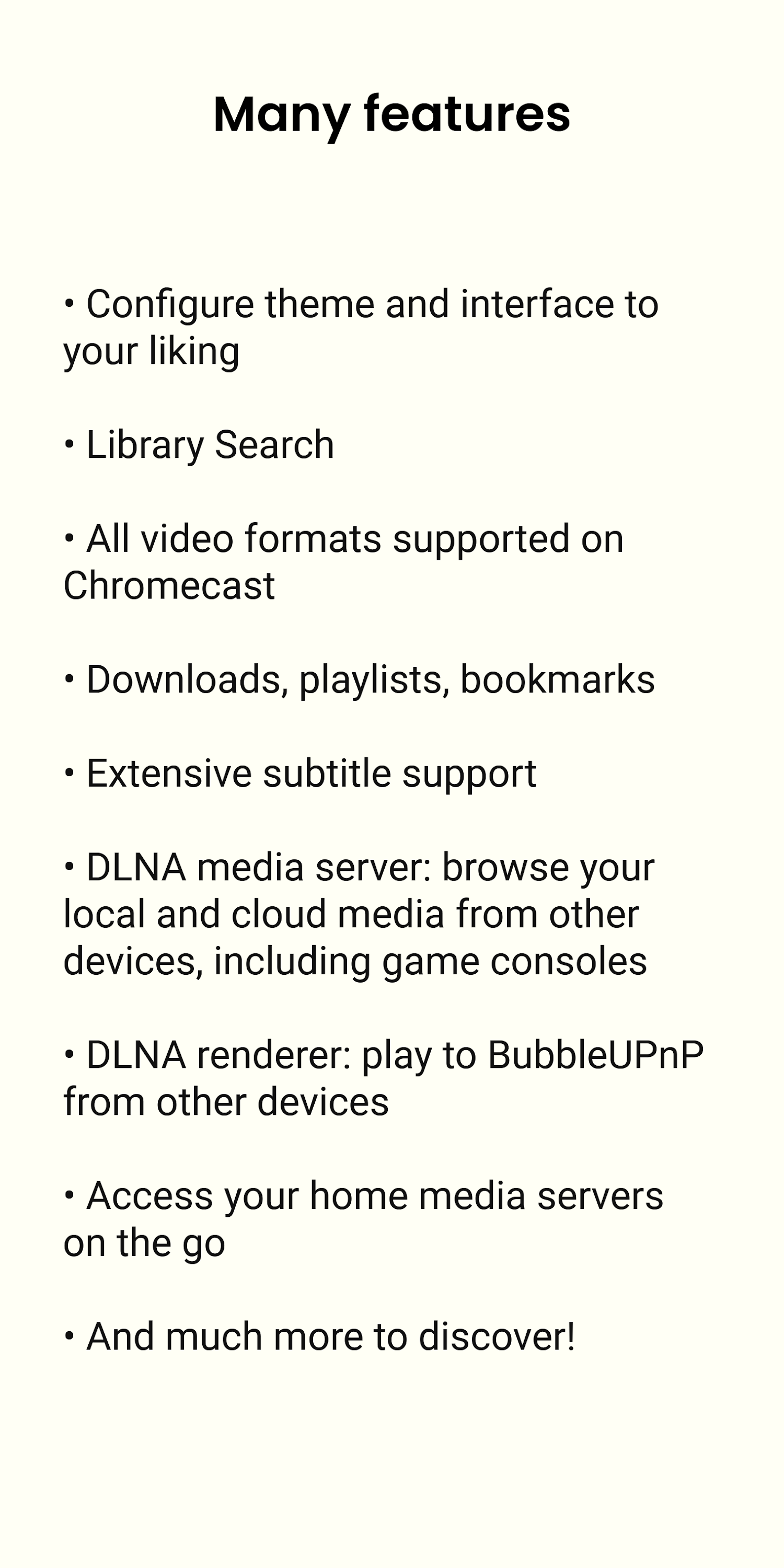 اسکرین شات 7 برنامه BubbleUPnP for DLNA/Chromecast