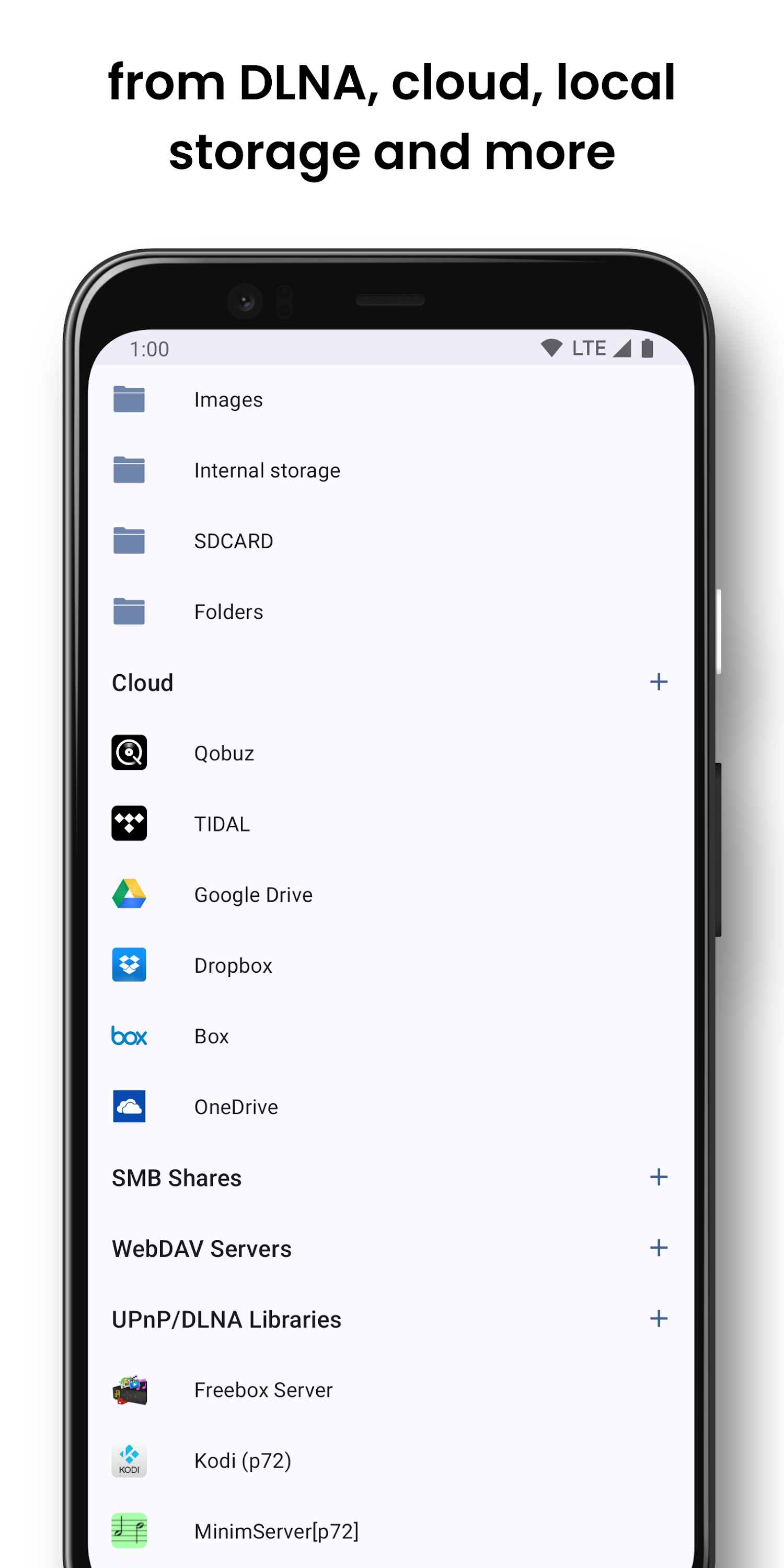 اسکرین شات 3 برنامه BubbleUPnP for DLNA/Chromecast