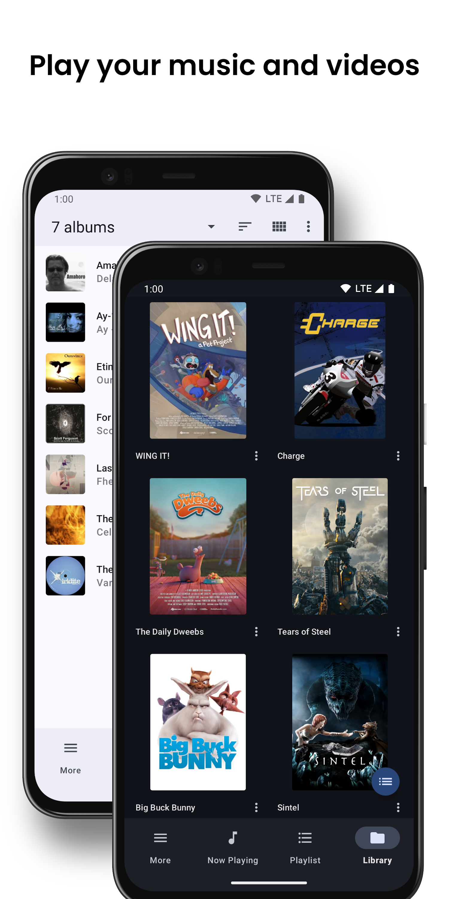 اسکرین شات 1 برنامه BubbleUPnP for DLNA/Chromecast