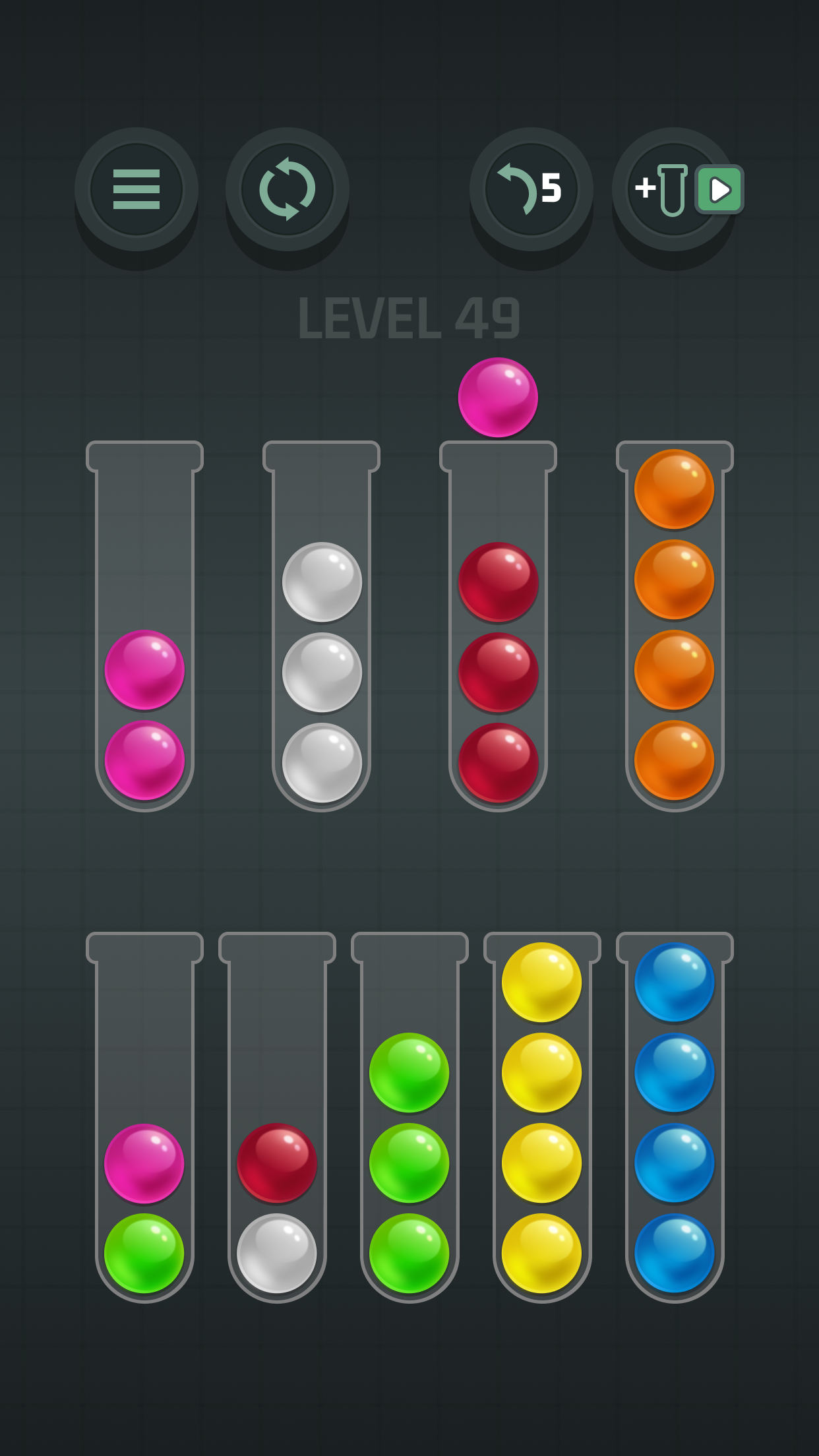 اسکرین شات 3 بازی Sort Balls: Color Puzzle Game