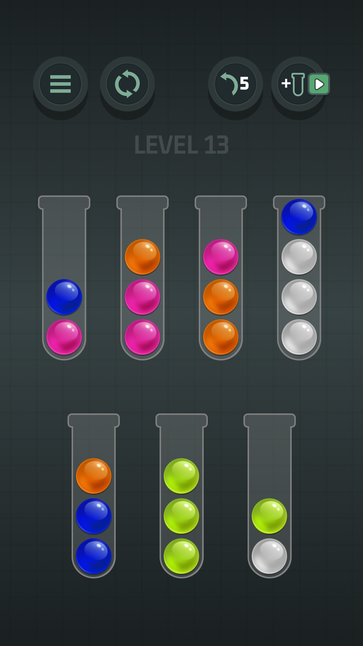 اسکرین شات 4 بازی Sort Balls: Color Puzzle Game