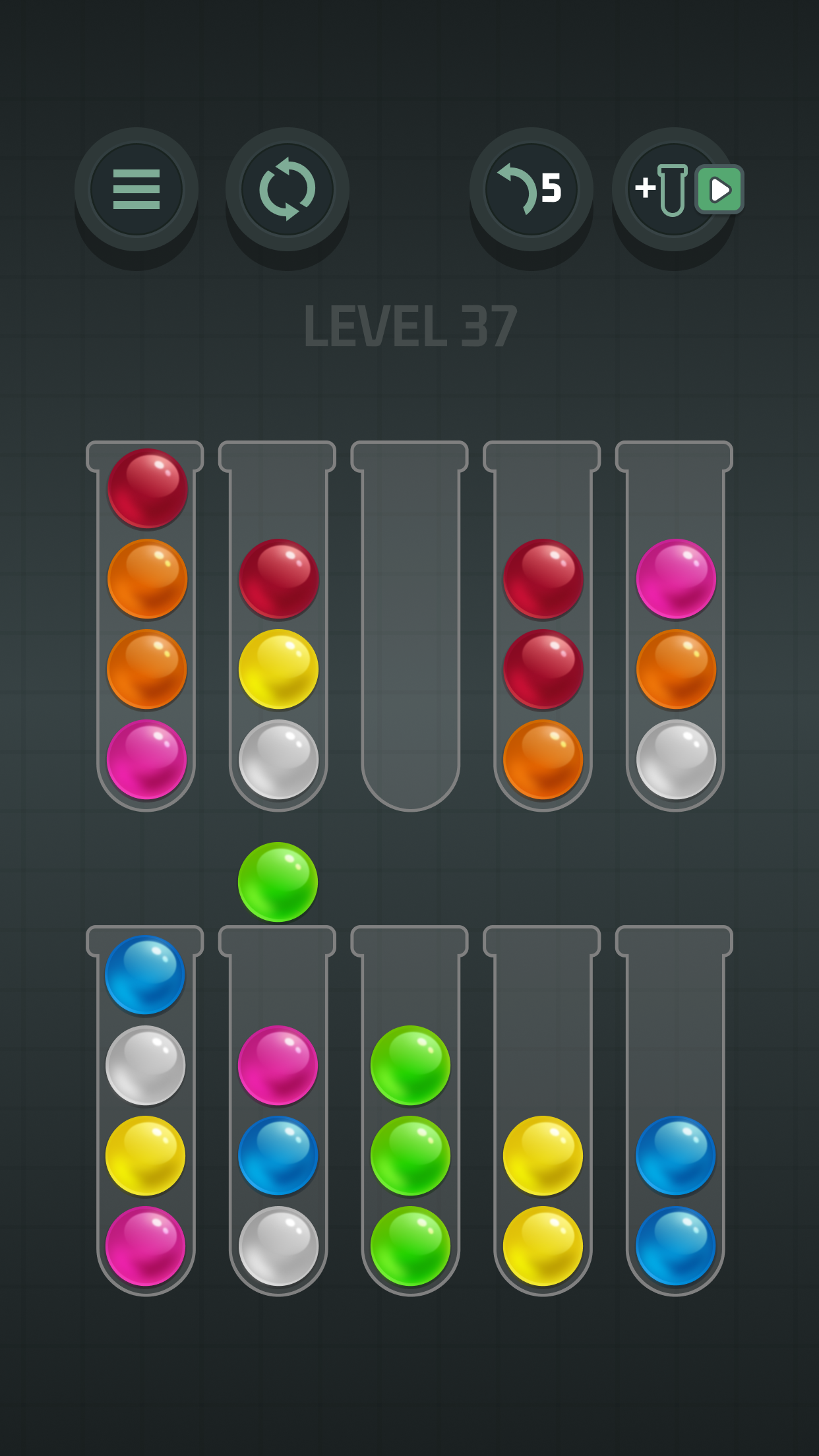 اسکرین شات 1 بازی Sort Balls: Color Puzzle Game