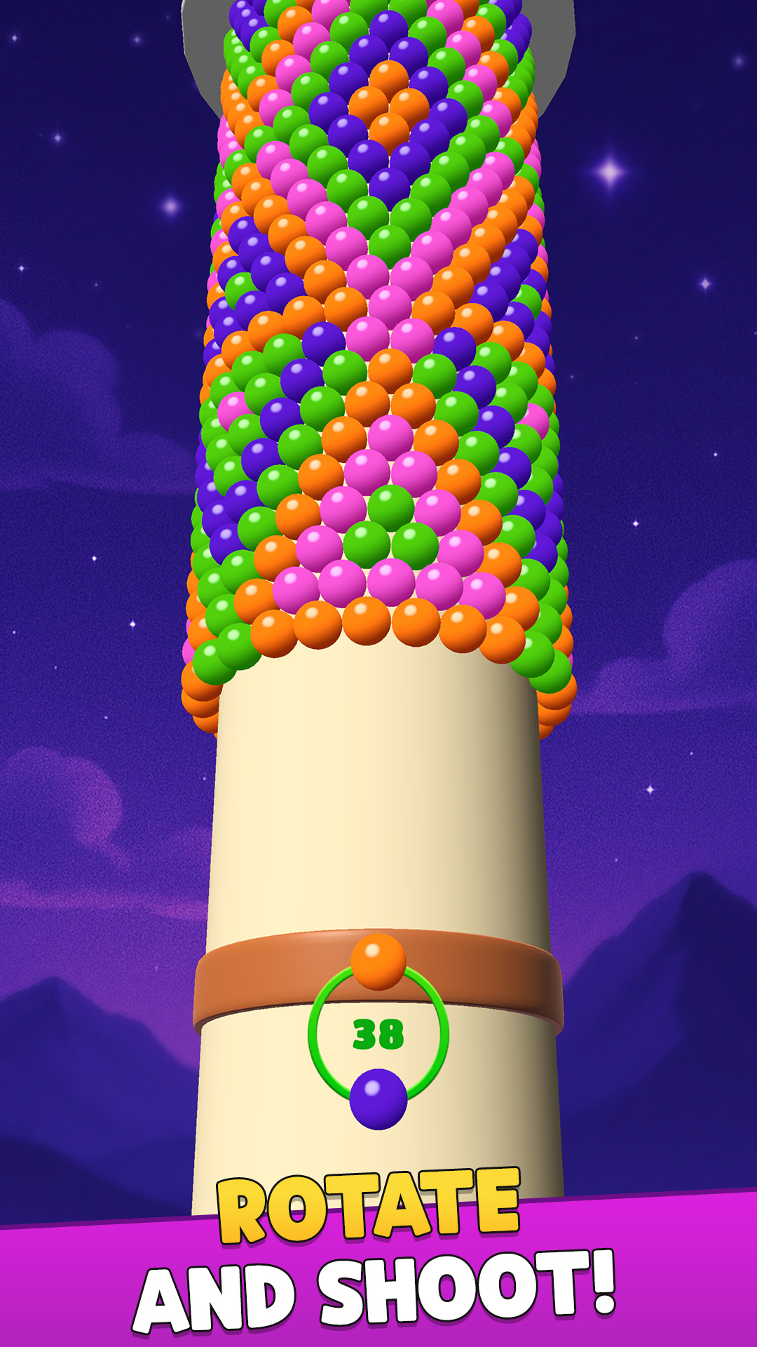 اسکرین شات 1 بازی Bubble Master: Tower Pop