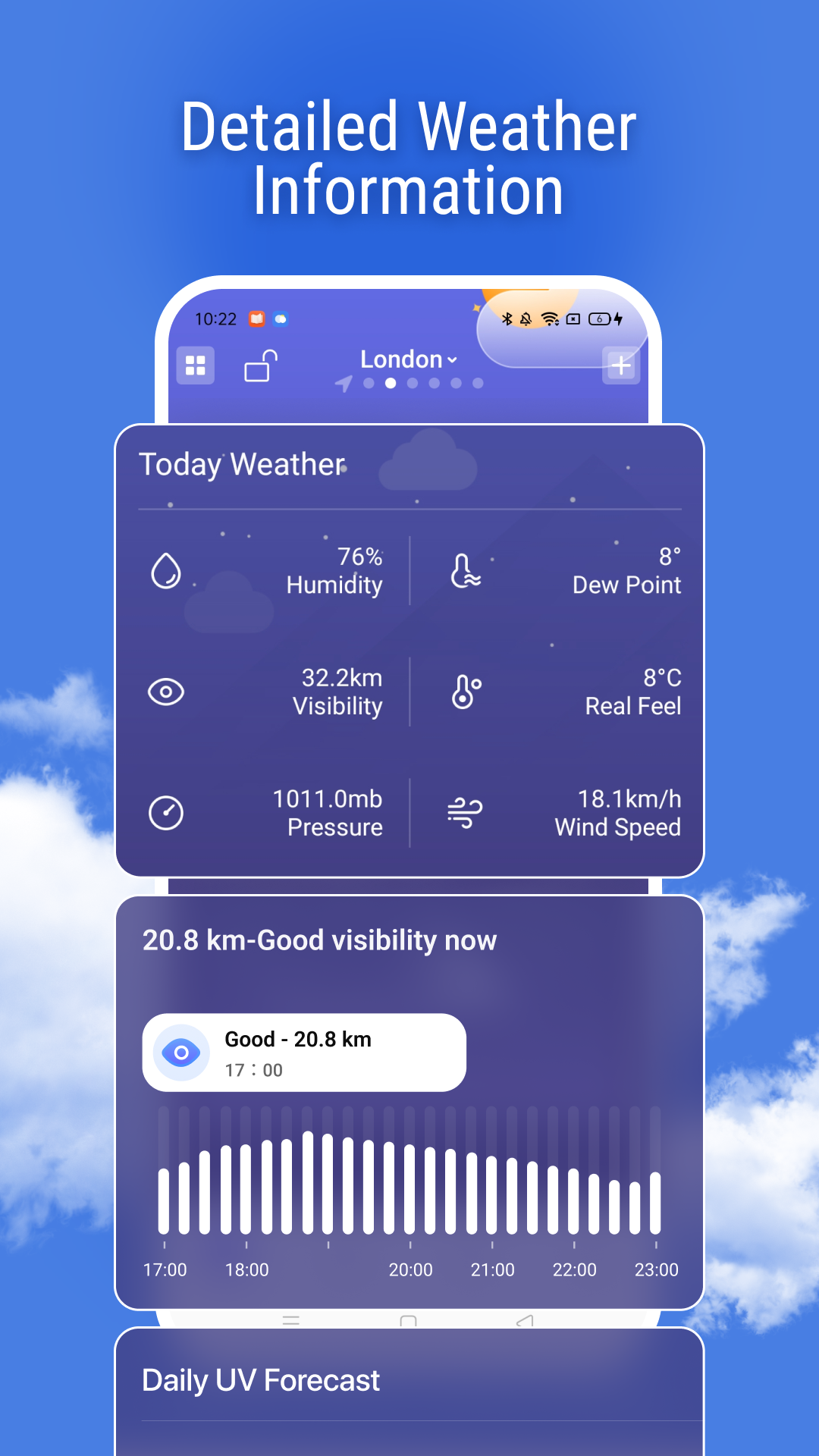 اسکرین شات 2 برنامه Weather Pro - Forecast & Radar