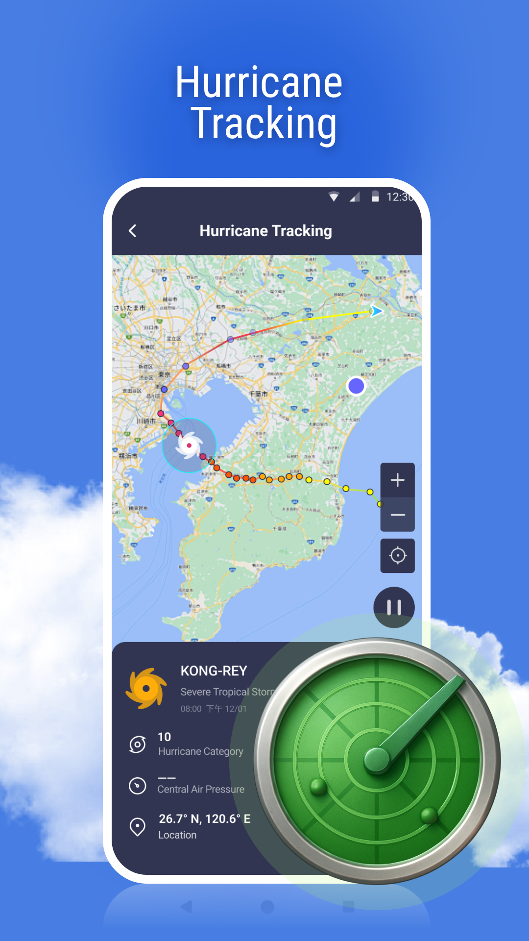 اسکرین شات 4 برنامه Weather Pro - Forecast & Radar