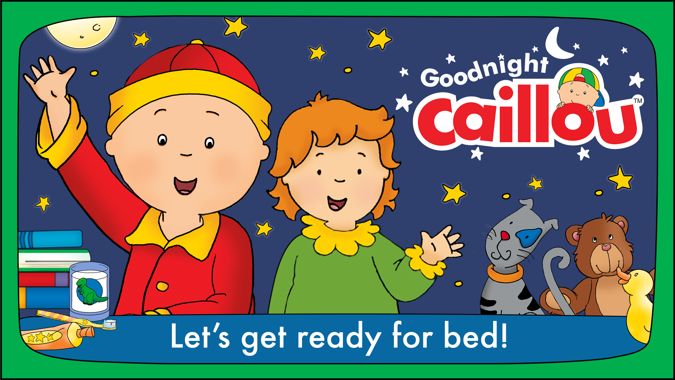 اسکرین شات 1 بازی Goodnight Caillou