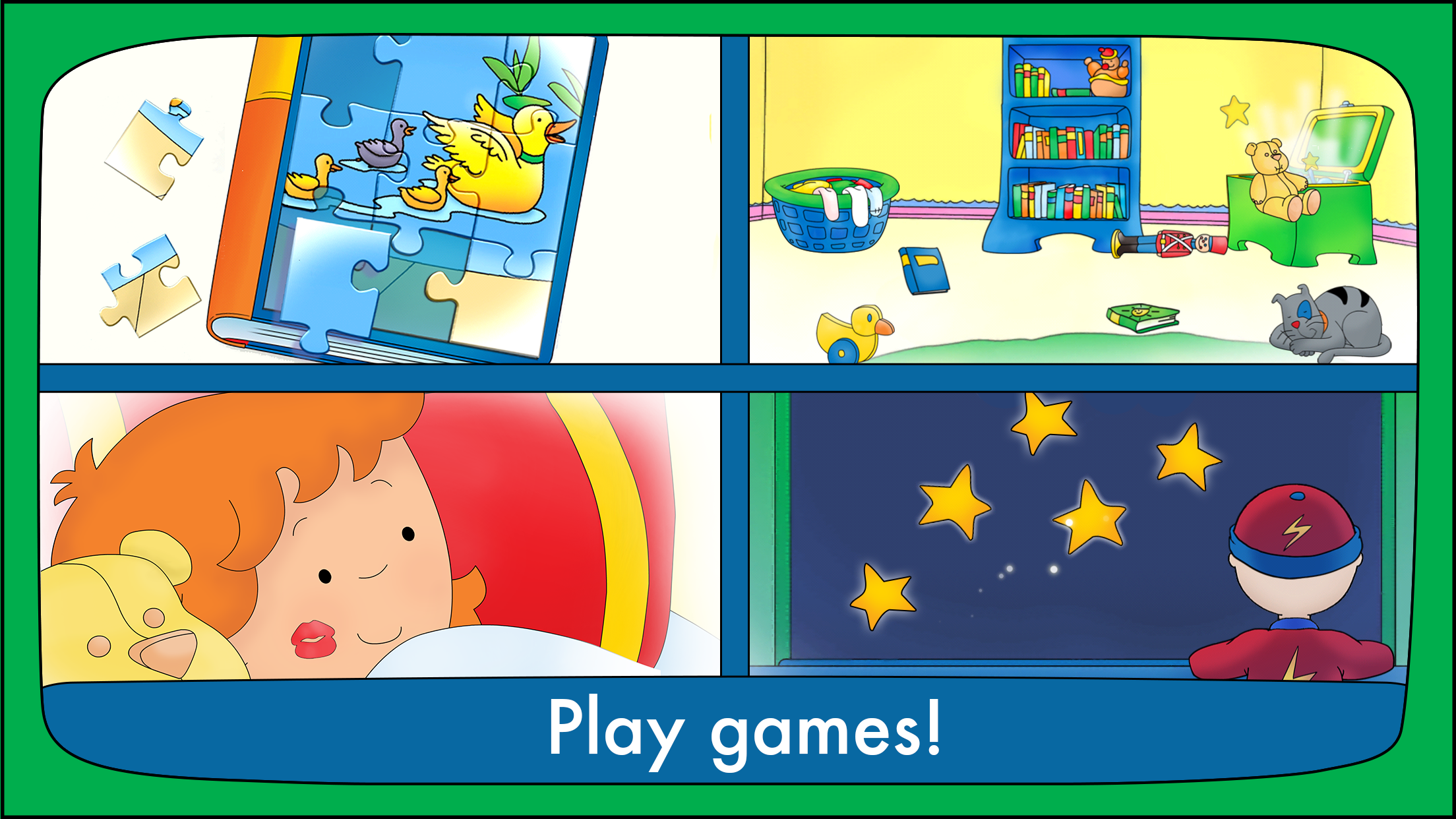 اسکرین شات 5 بازی Goodnight Caillou