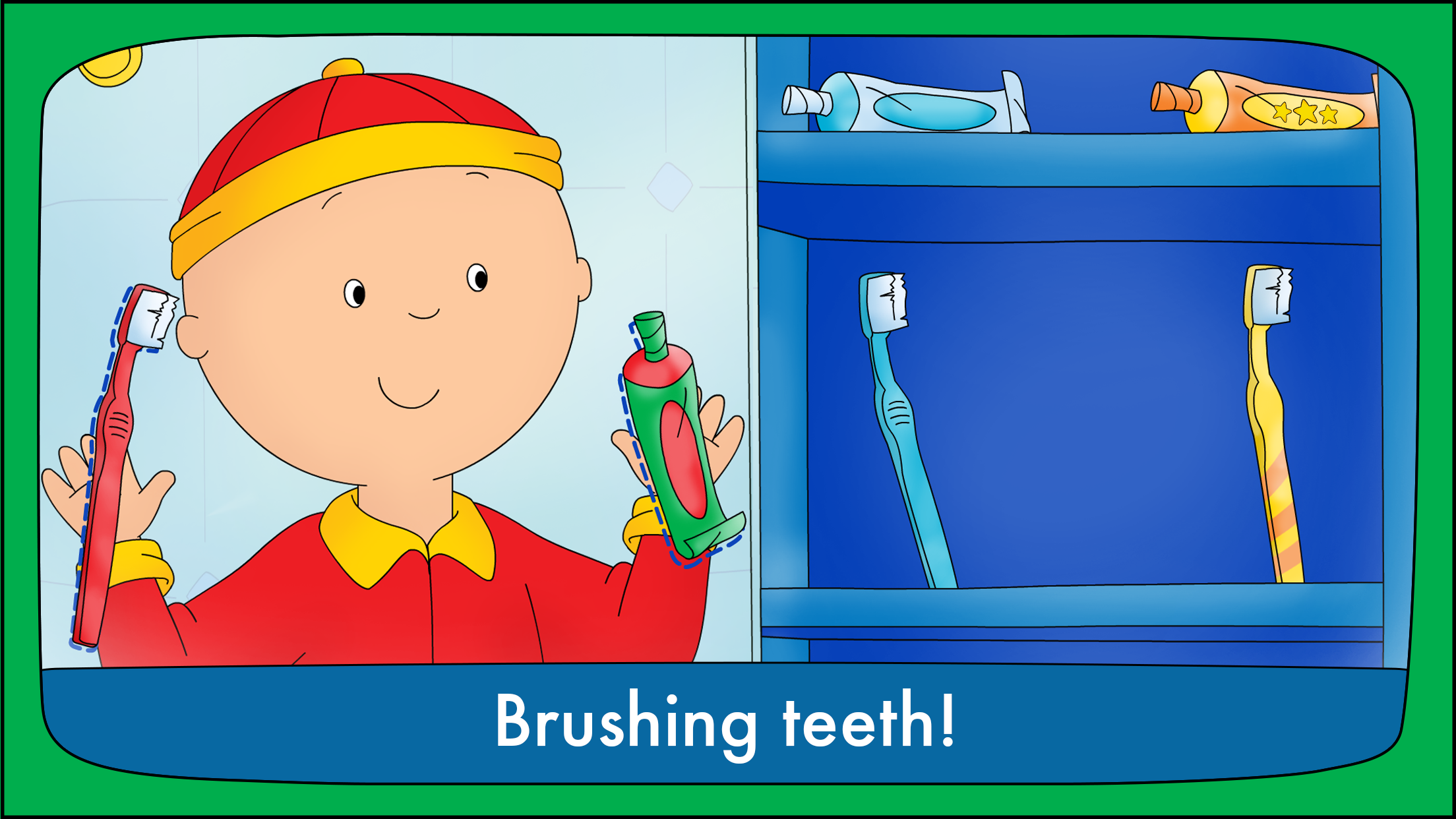 اسکرین شات 4 بازی Goodnight Caillou