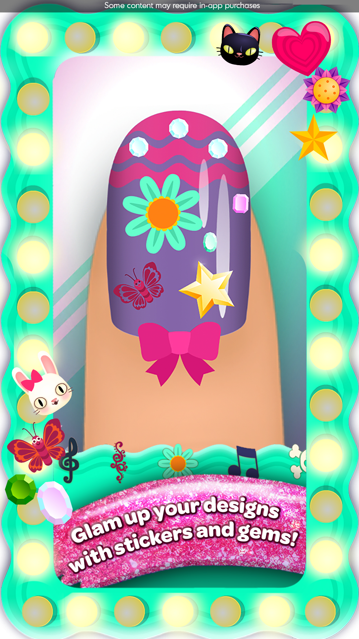 اسکرین شات 3 بازی Crayola Nail Party: Nail Salon