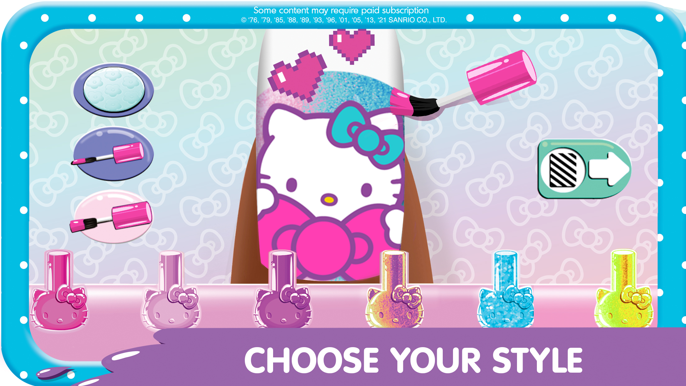 اسکرین شات 2 بازی Hello Kitty Nail Salon