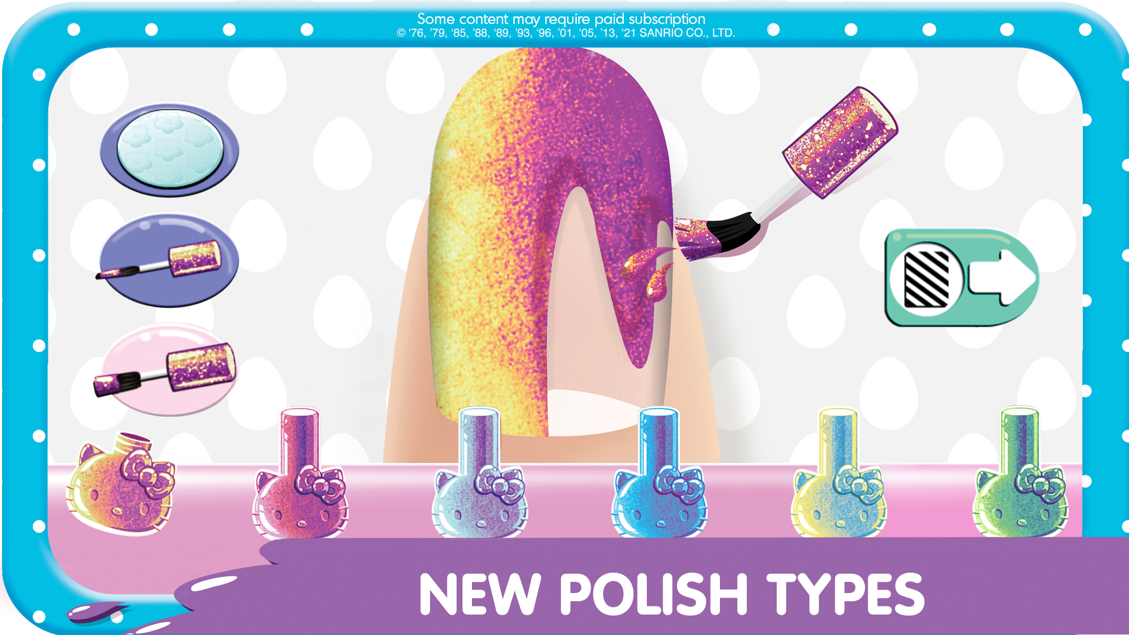 اسکرین شات 5 بازی Hello Kitty Nail Salon