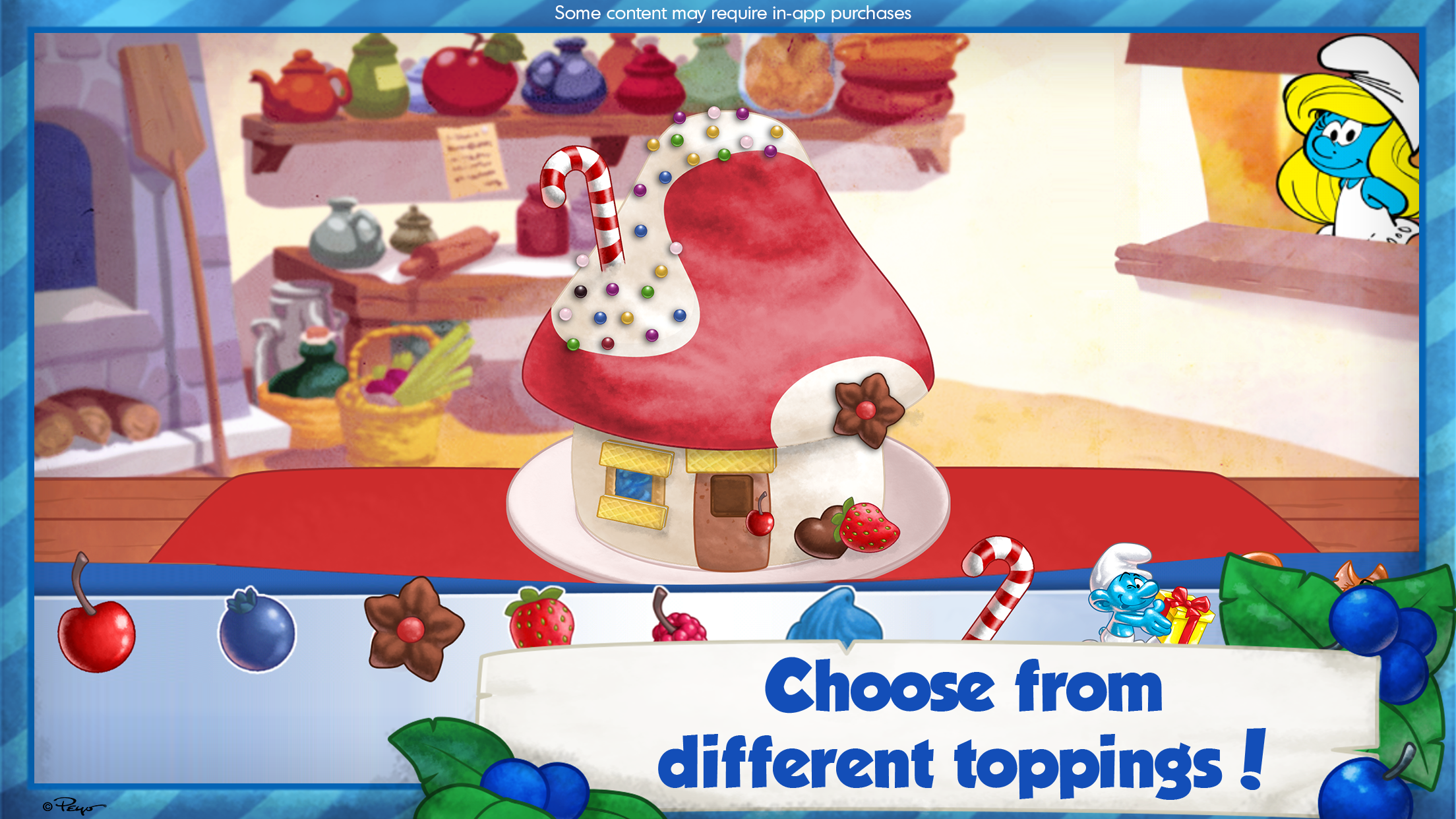 اسکرین شات 3 بازی The Smurfs Bakery