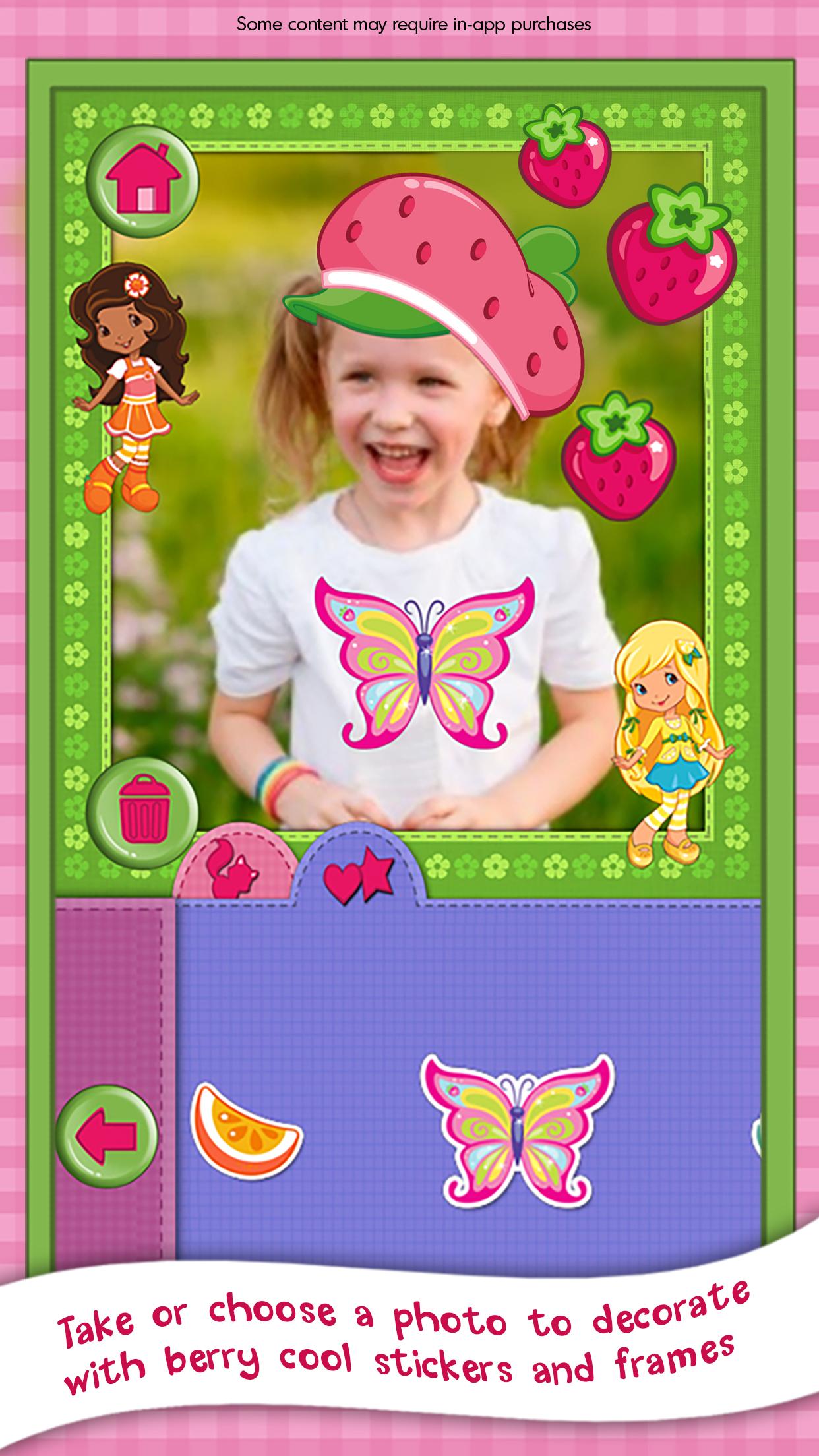 اسکرین شات 4 بازی Strawberry Shortcake Dress Up