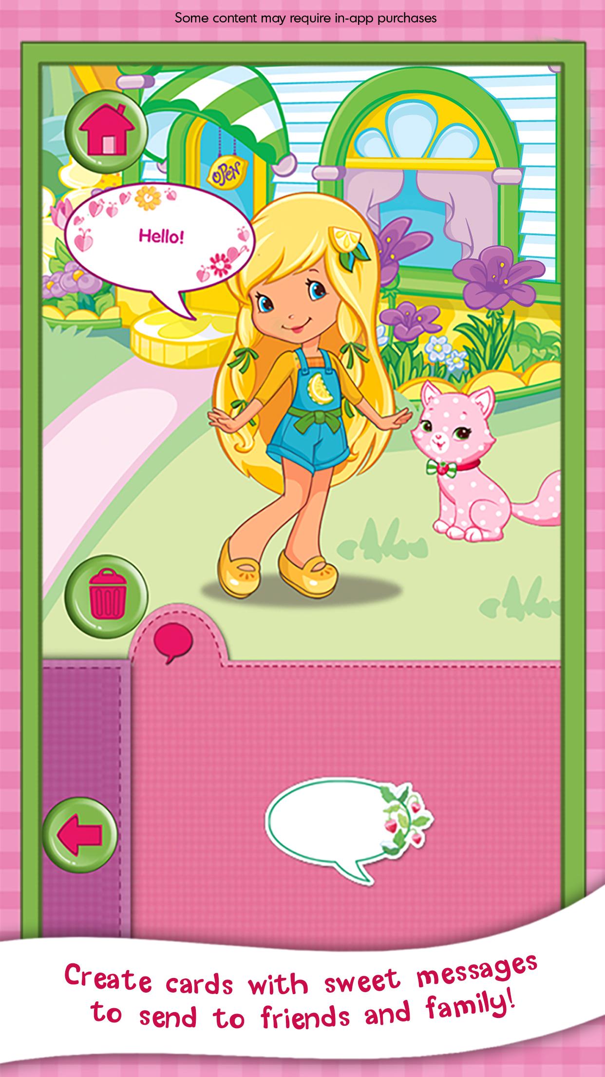 اسکرین شات 3 بازی Strawberry Shortcake Dress Up