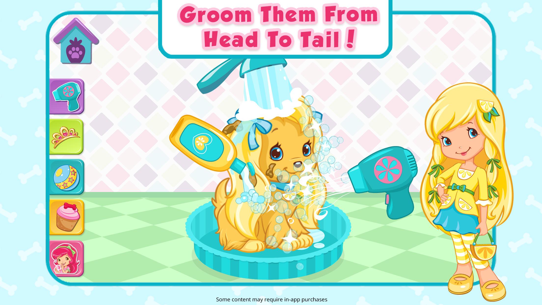 اسکرین شات 2 بازی Strawberry Shortcake Puppy Fun