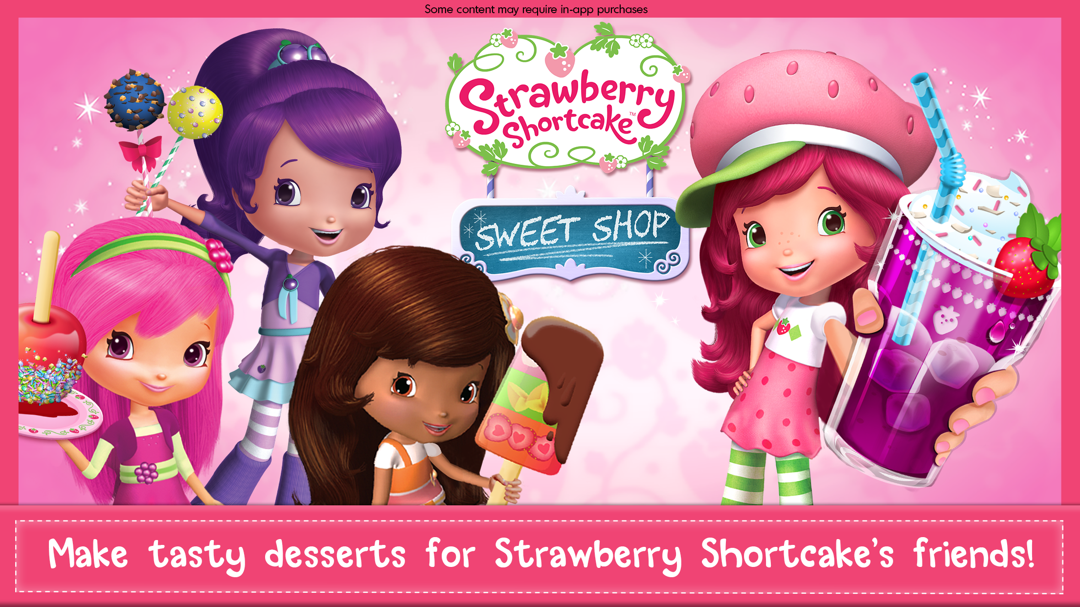 اسکرین شات 1 بازی Strawberry Shortcake Sweets