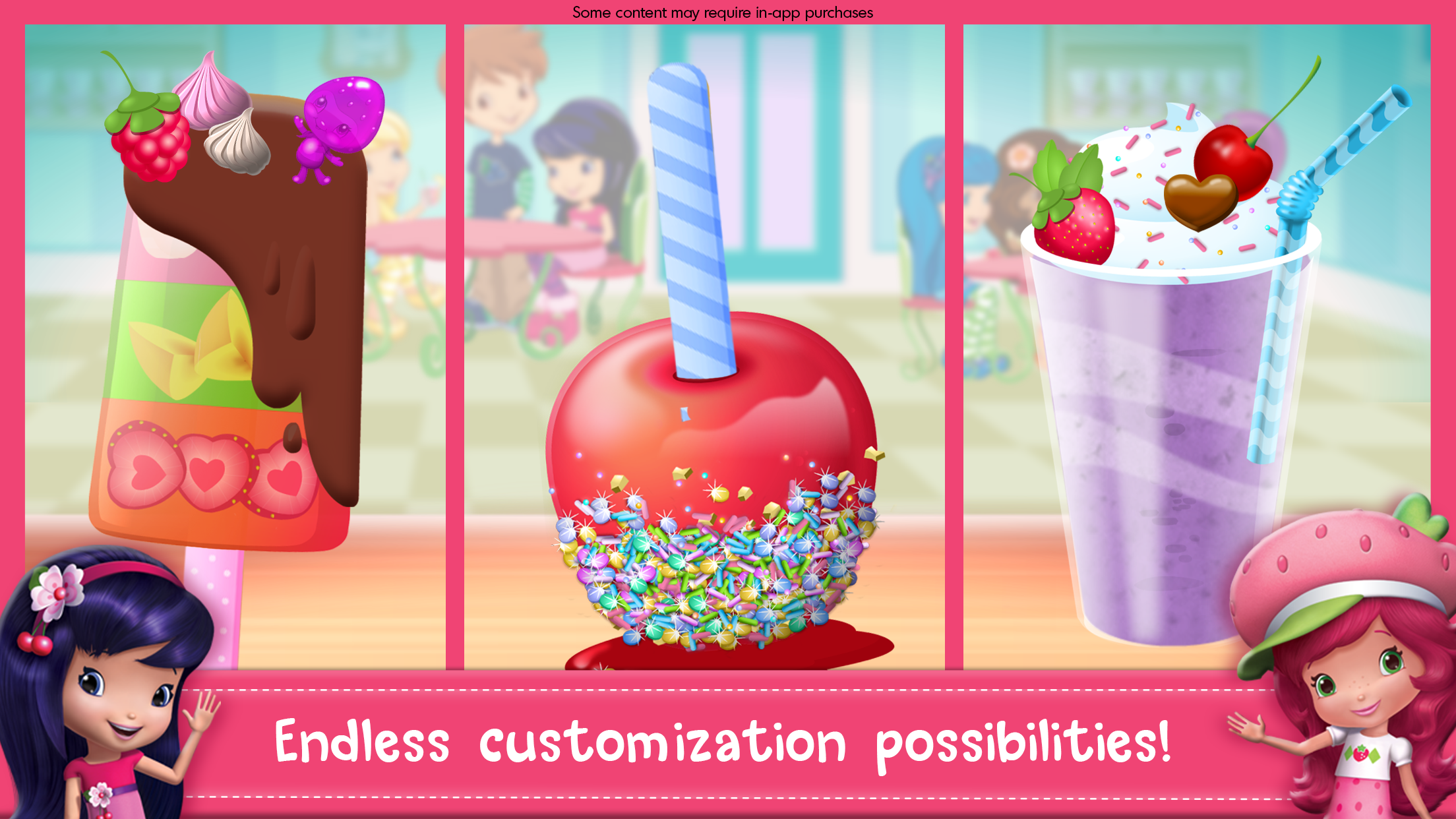 اسکرین شات 2 بازی Strawberry Shortcake Sweets