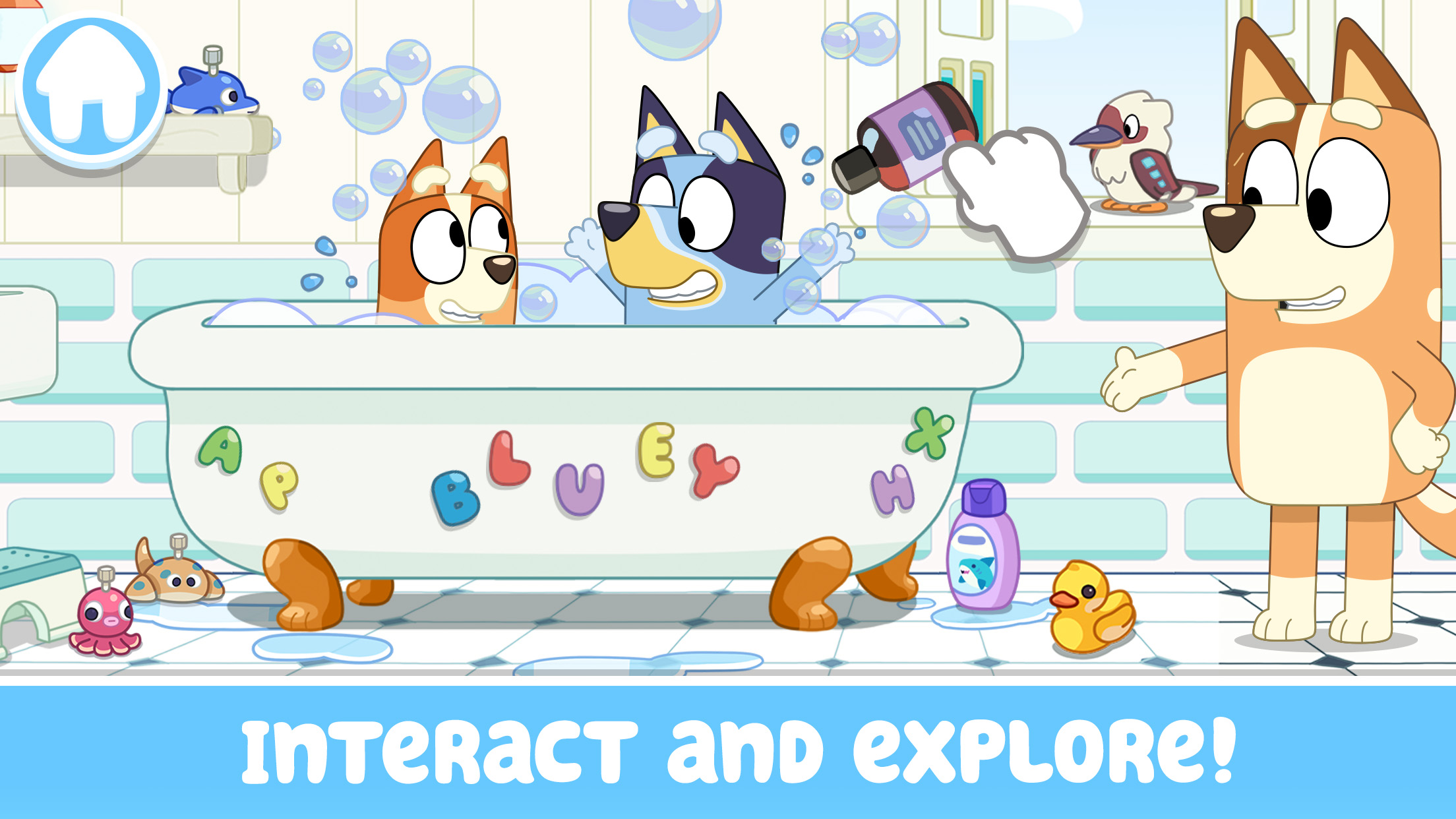 اسکرین شات 1 بازی Bluey: Let's Play!