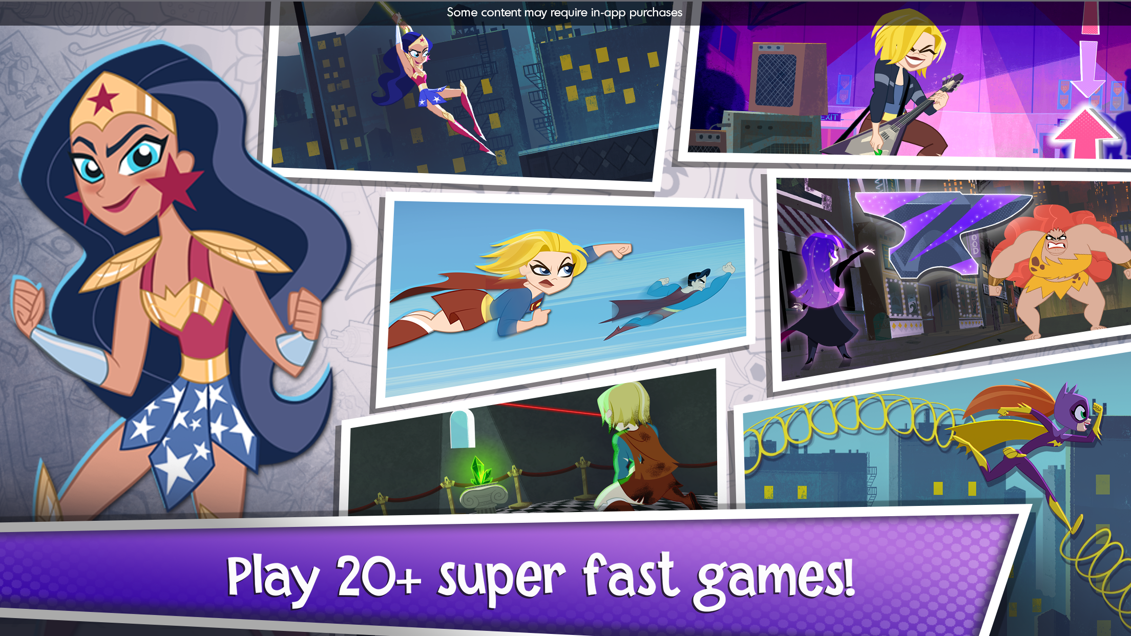 اسکرین شات 1 بازی DC Super Hero Girls Blitz