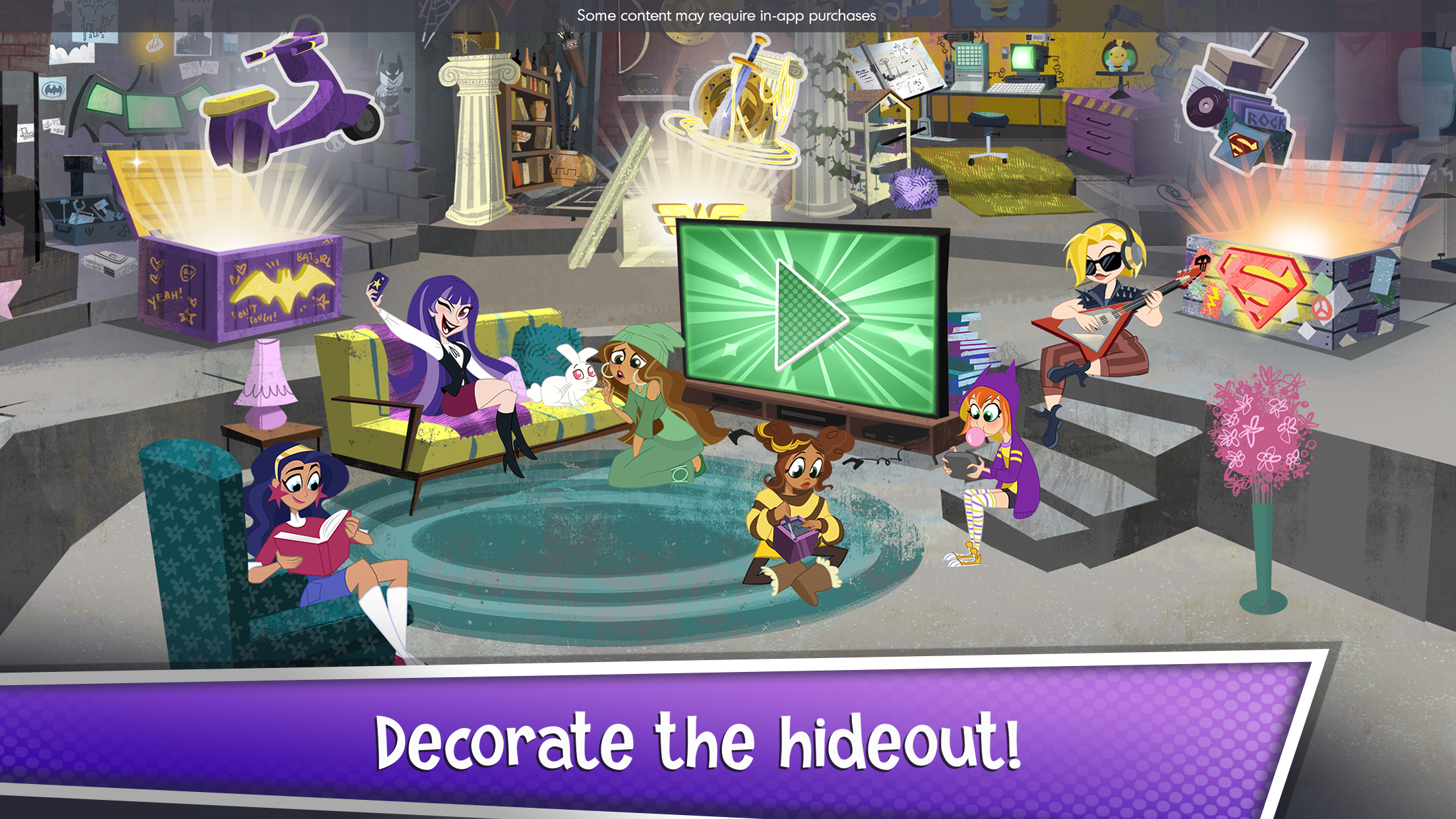 اسکرین شات 3 بازی DC Super Hero Girls Blitz