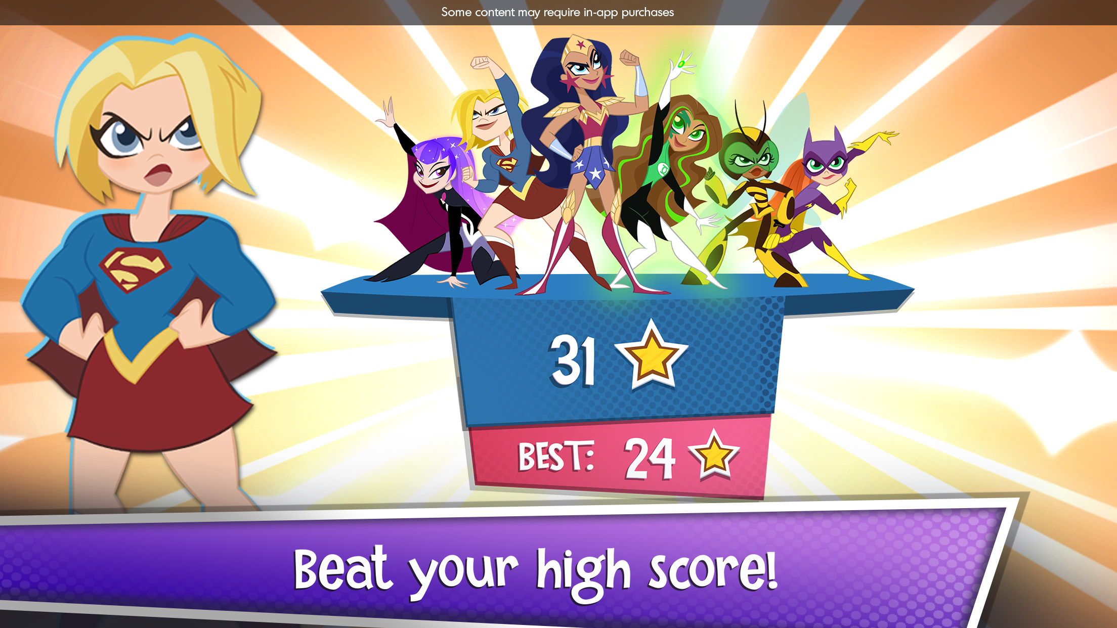 اسکرین شات 5 بازی DC Super Hero Girls Blitz