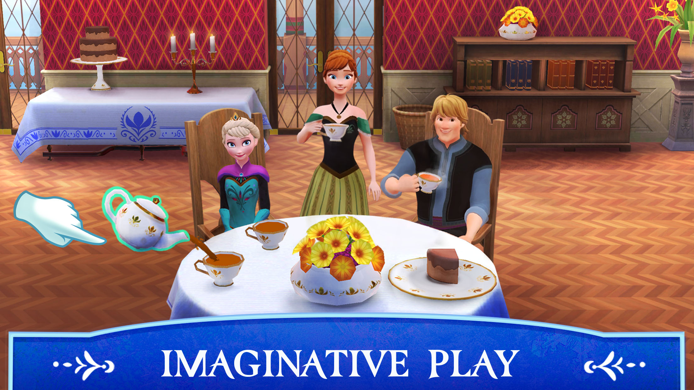 اسکرین شات 3 بازی Disney Frozen Royal Castle