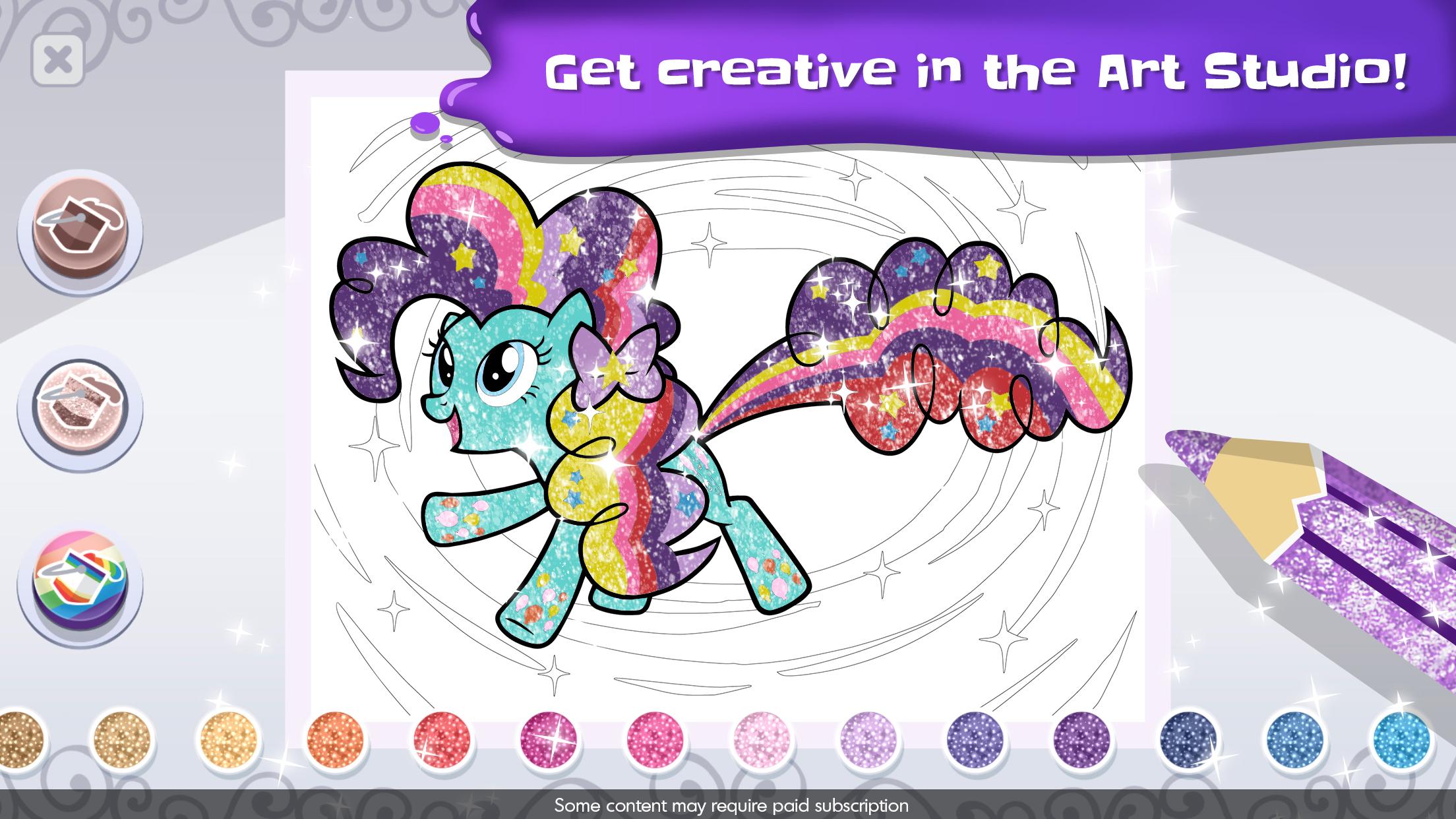 اسکرین شات 5 بازی My Little Pony Color By Magic