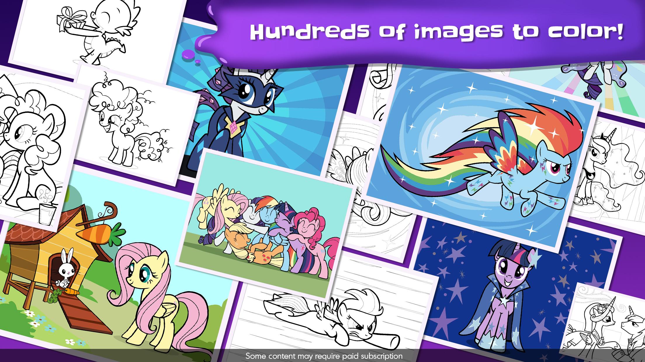 اسکرین شات 4 بازی My Little Pony Color By Magic