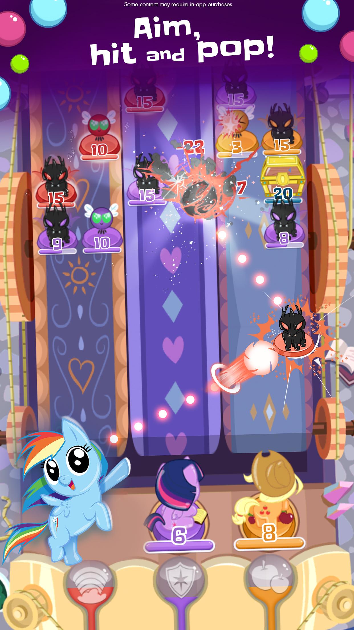 اسکرین شات 1 بازی My Little Pony Pocket Ponies