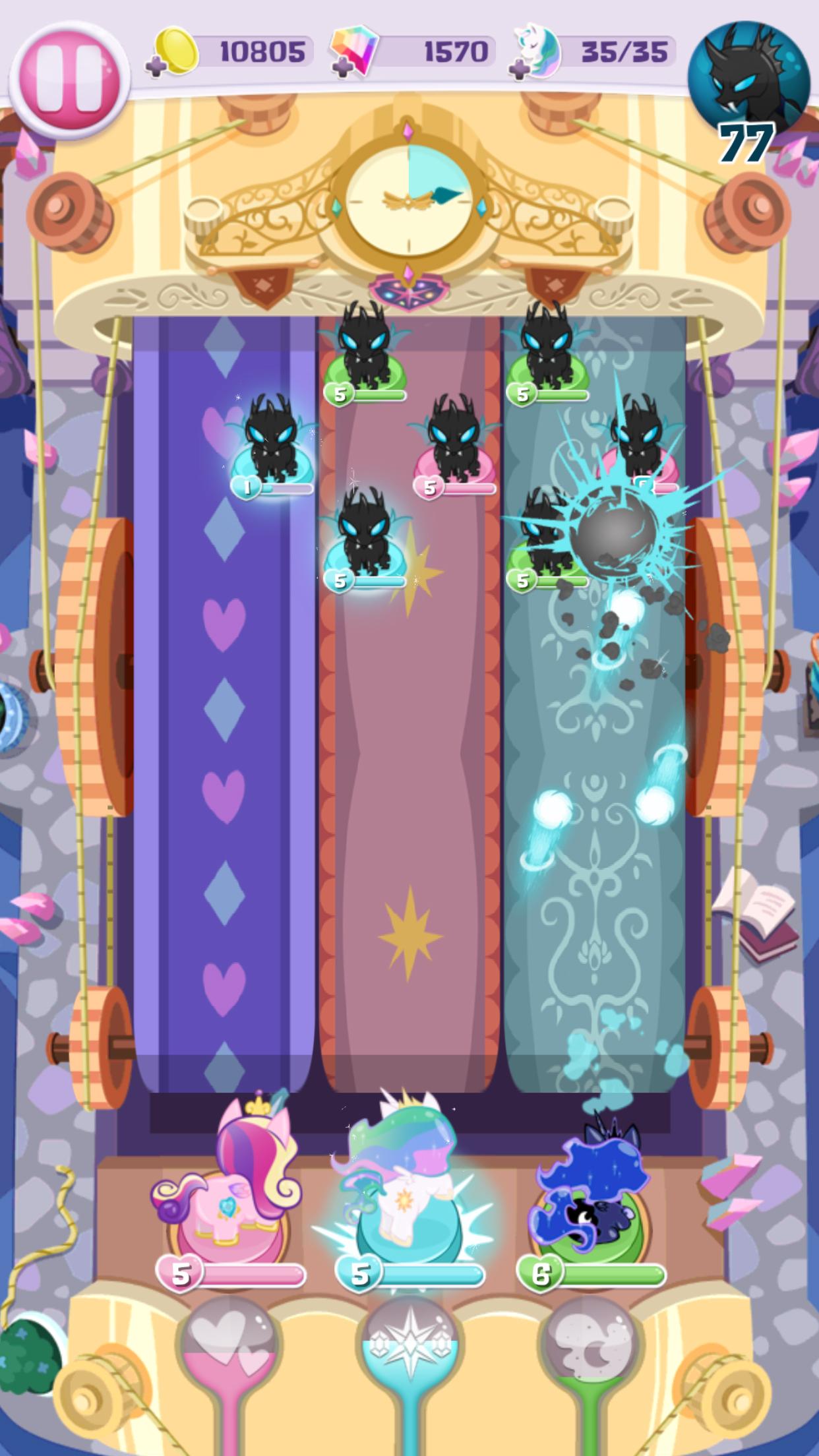 اسکرین شات 8 بازی My Little Pony Pocket Ponies