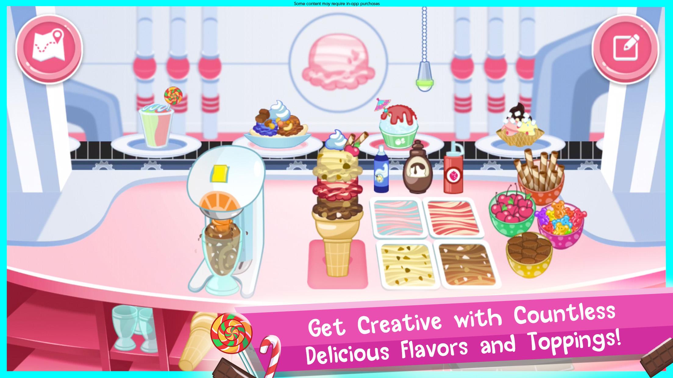 اسکرین شات 4 بازی Strawberry Shortcake Ice Cream