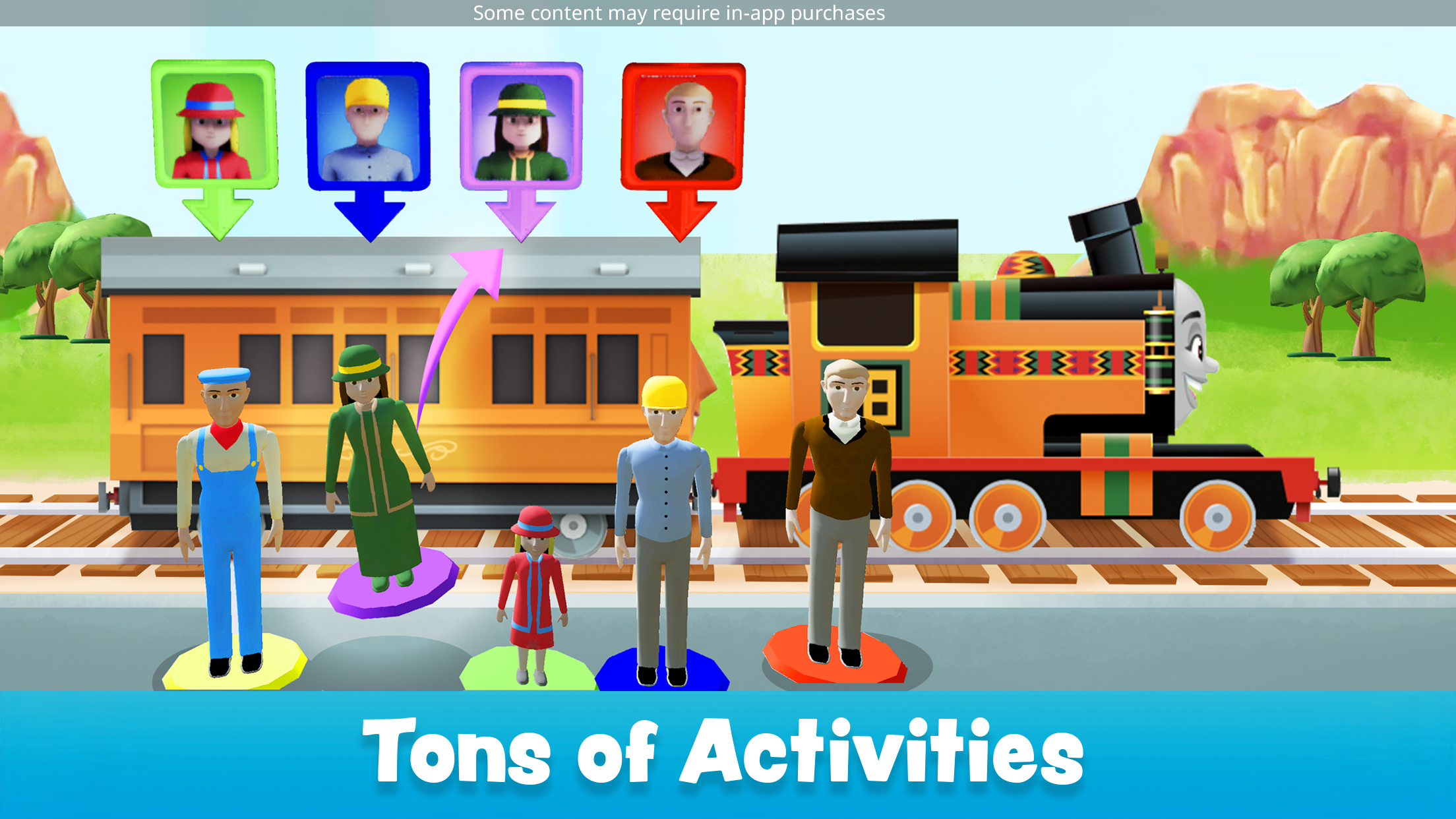اسکرین شات 5 بازی Thomas & Friends: Magic Tracks