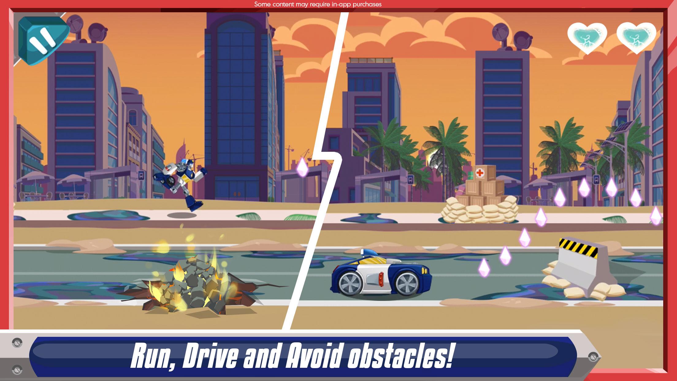 اسکرین شات 2 بازی Transformers Rescue Bots: Dash