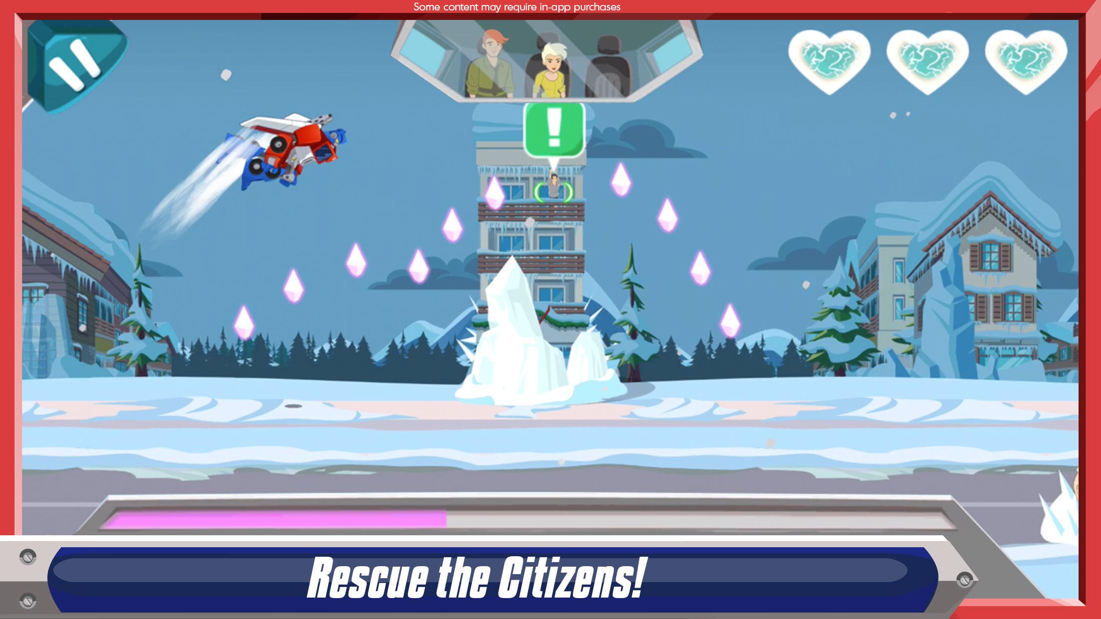 اسکرین شات 4 بازی Transformers Rescue Bots: Dash
