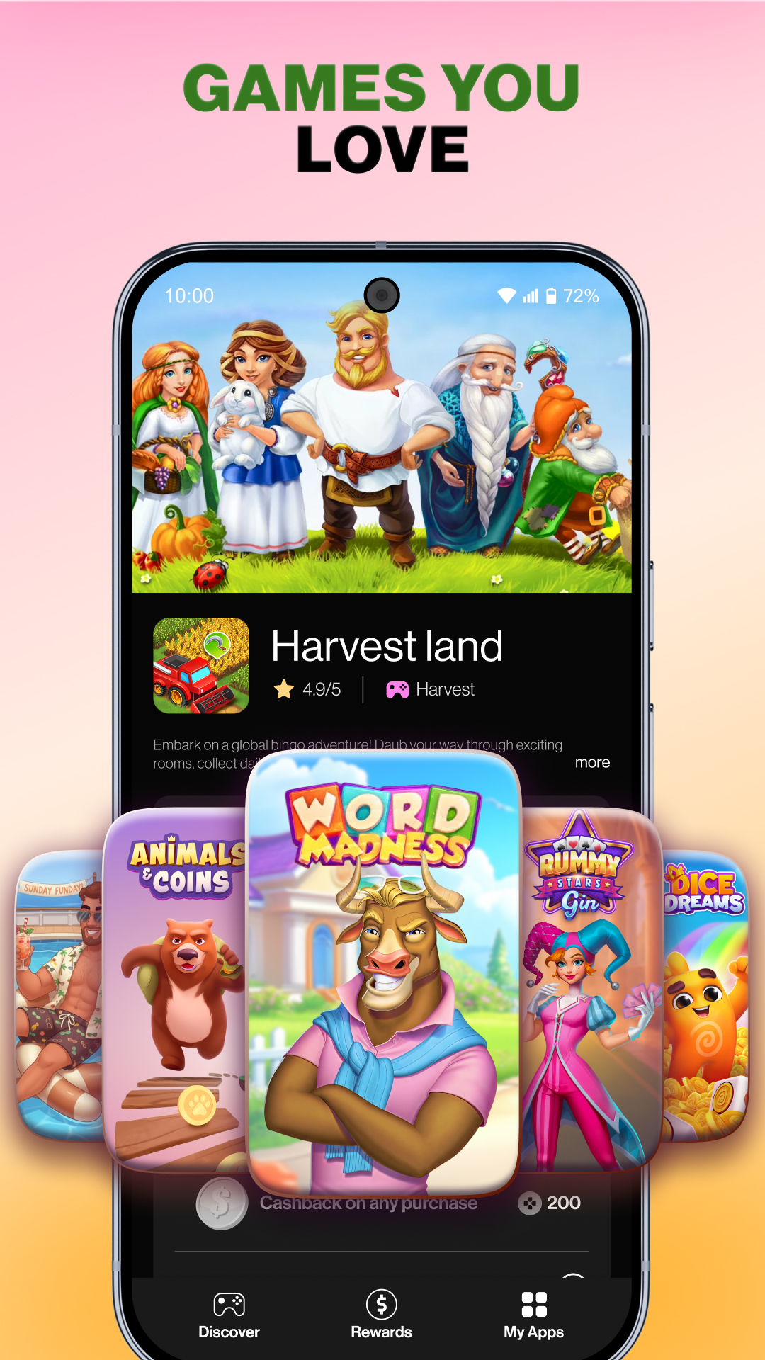 اسکرین شات 4 برنامه Buff Play: Gift Card Rewards