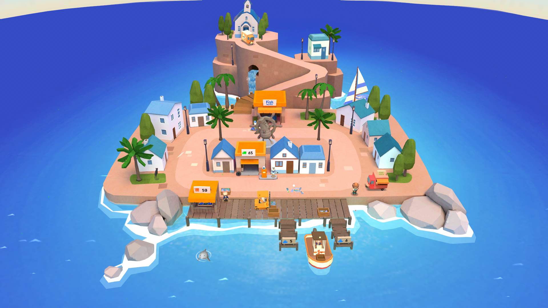اسکرین شات 2 بازی Idle Fishing Tycoon Simulator
