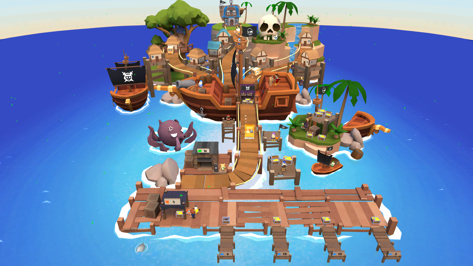 اسکرین شات 3 بازی Idle Fishing Tycoon Simulator