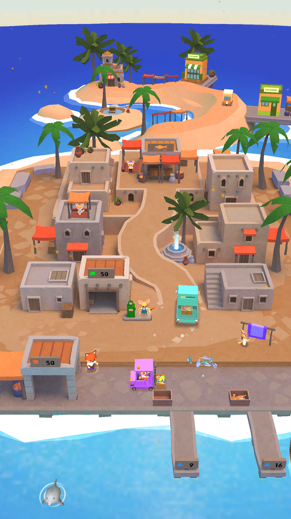 اسکرین شات 5 بازی Idle Fishing Tycoon Simulator