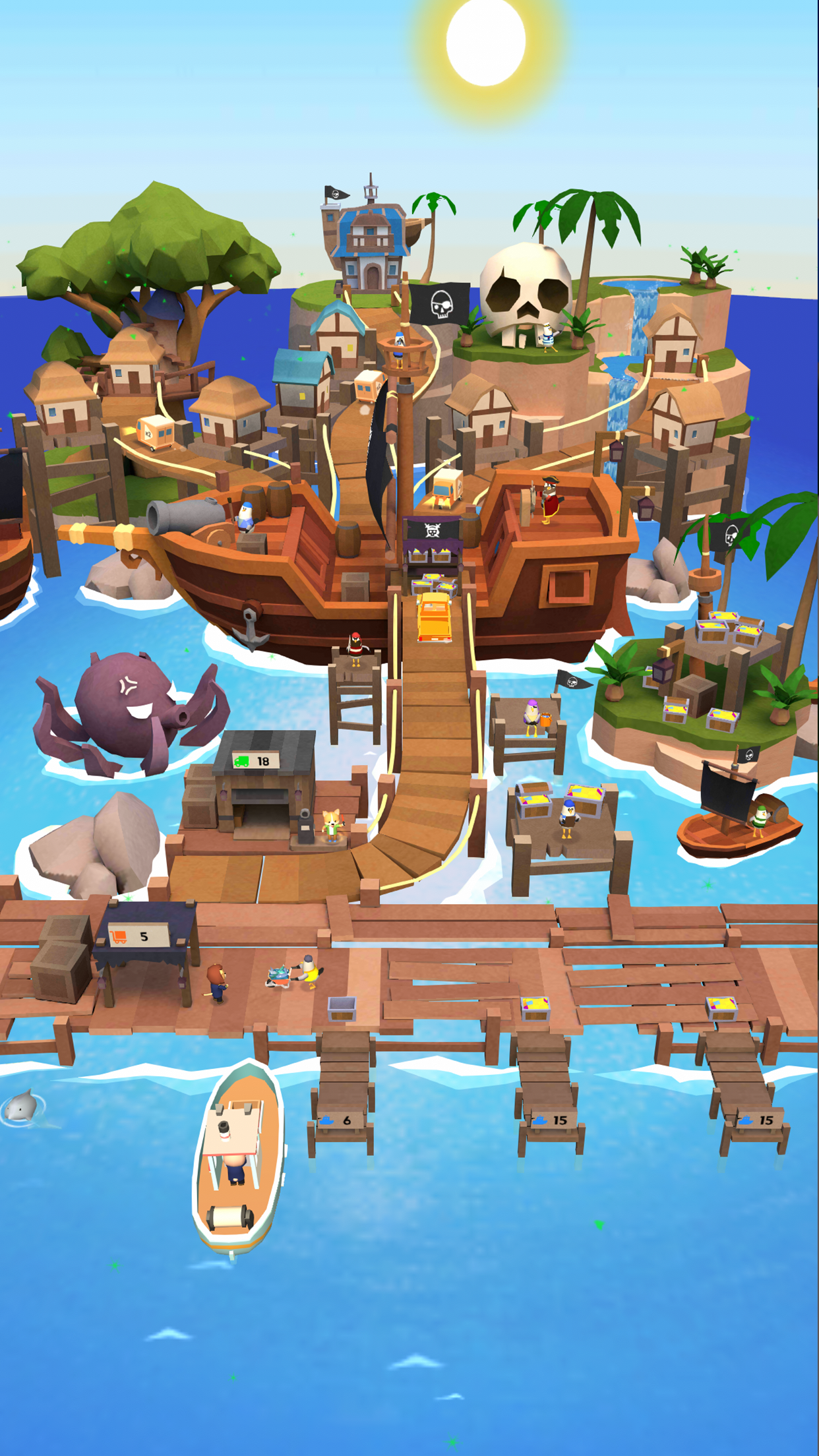 اسکرین شات 7 بازی Idle Fishing Tycoon Simulator